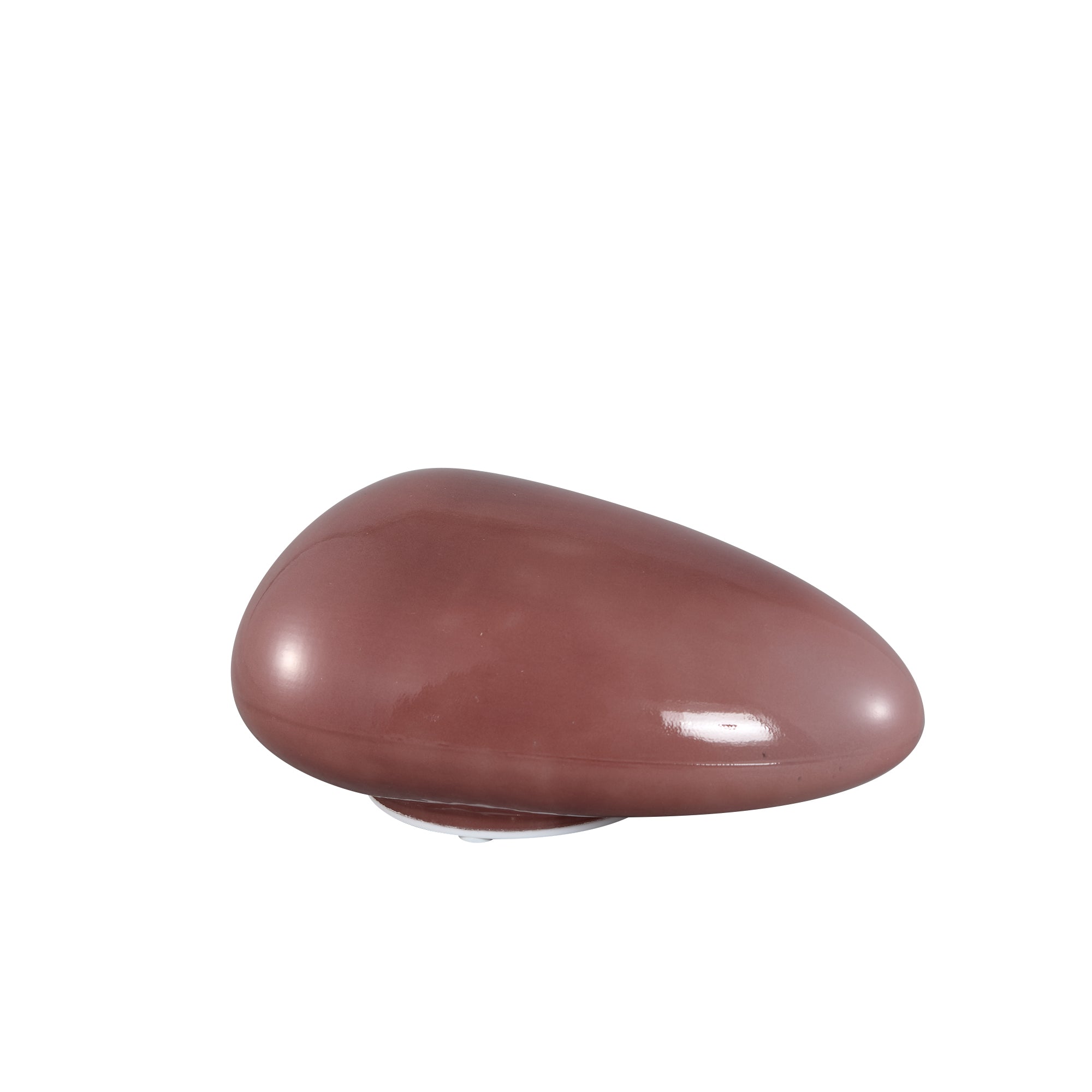 Shalon Lampes LED en verre — Stone Shaped Led Light Rechargeable - Taupe