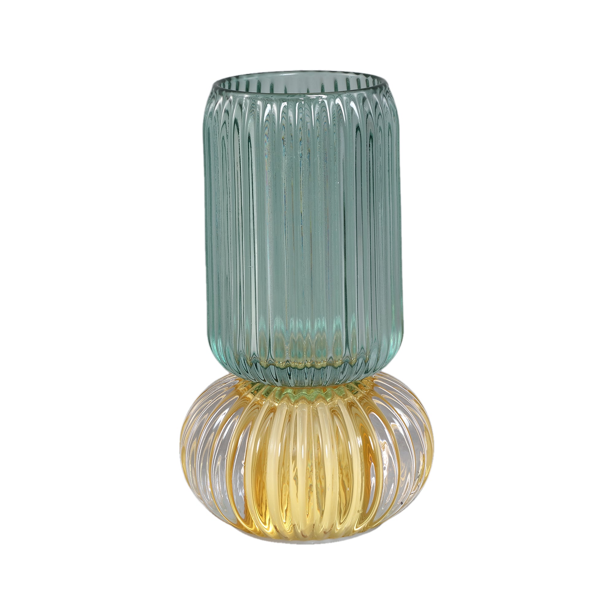 Yannah Lampes LED en verre - Moss Green
