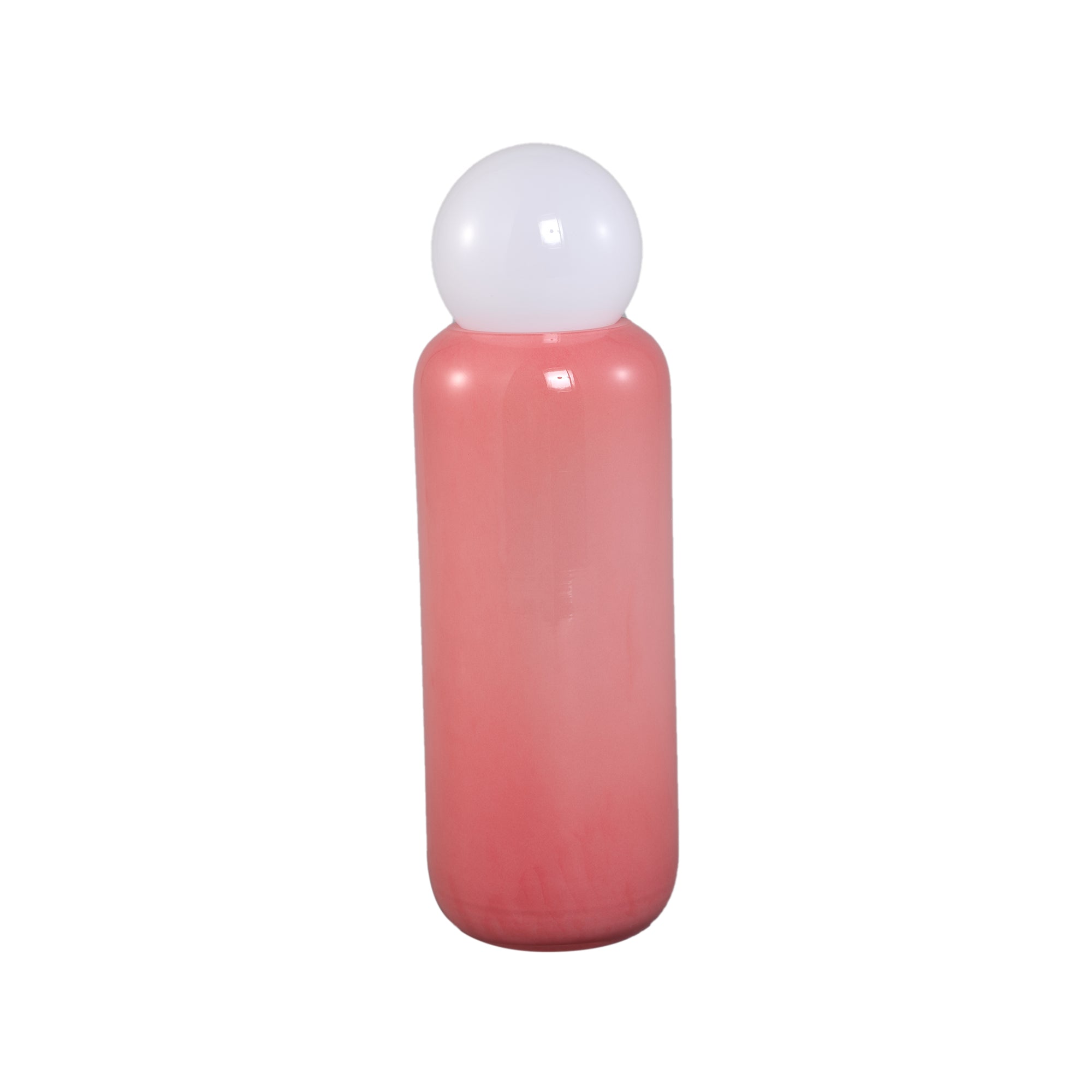 Garine Lampes LED en verre — Led Lamp Rechargeable High - Dark Pink