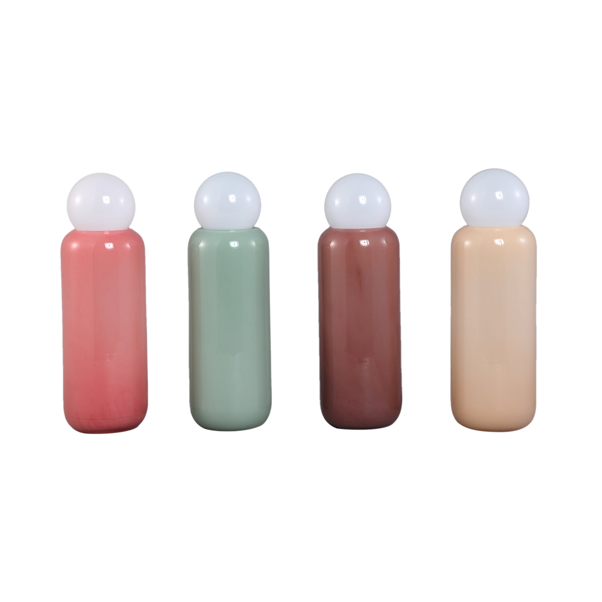 Garine Lampes LED en verre — Led Lamp Rechargeable High - Beige