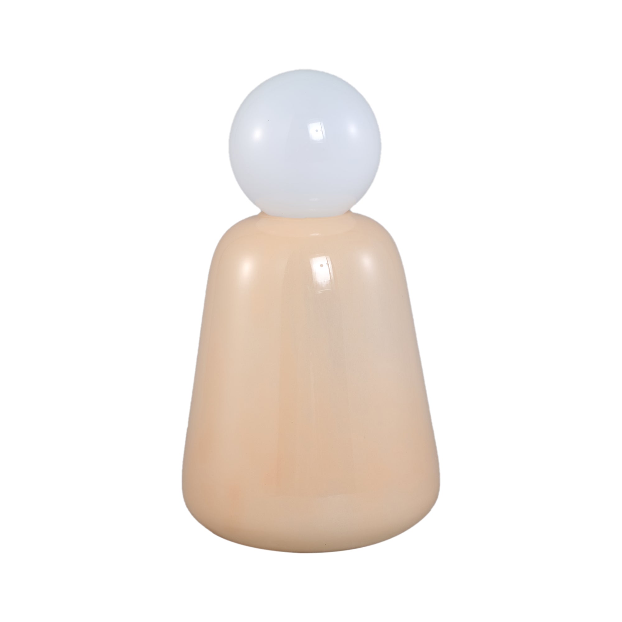Garine Lampes LED en verre — Led Lamp Rechargeable Low - Beige