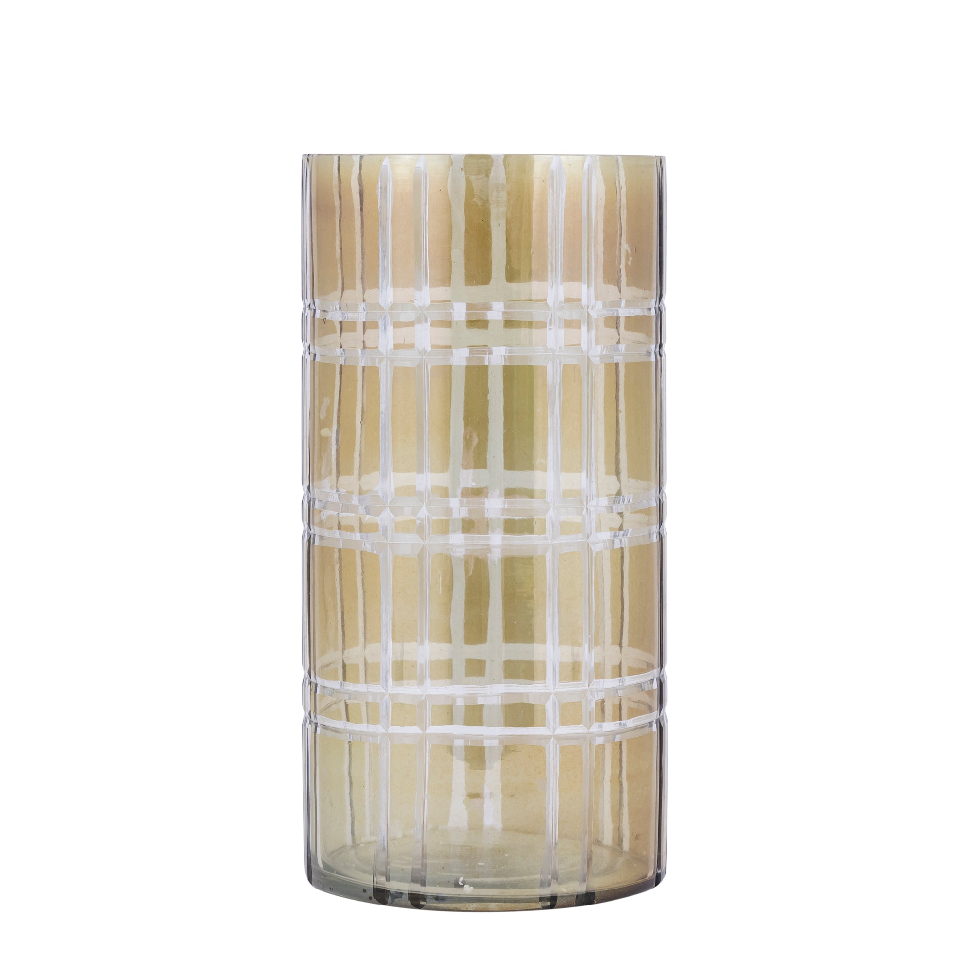 Divit Bougeoirs en verre - Moss Green