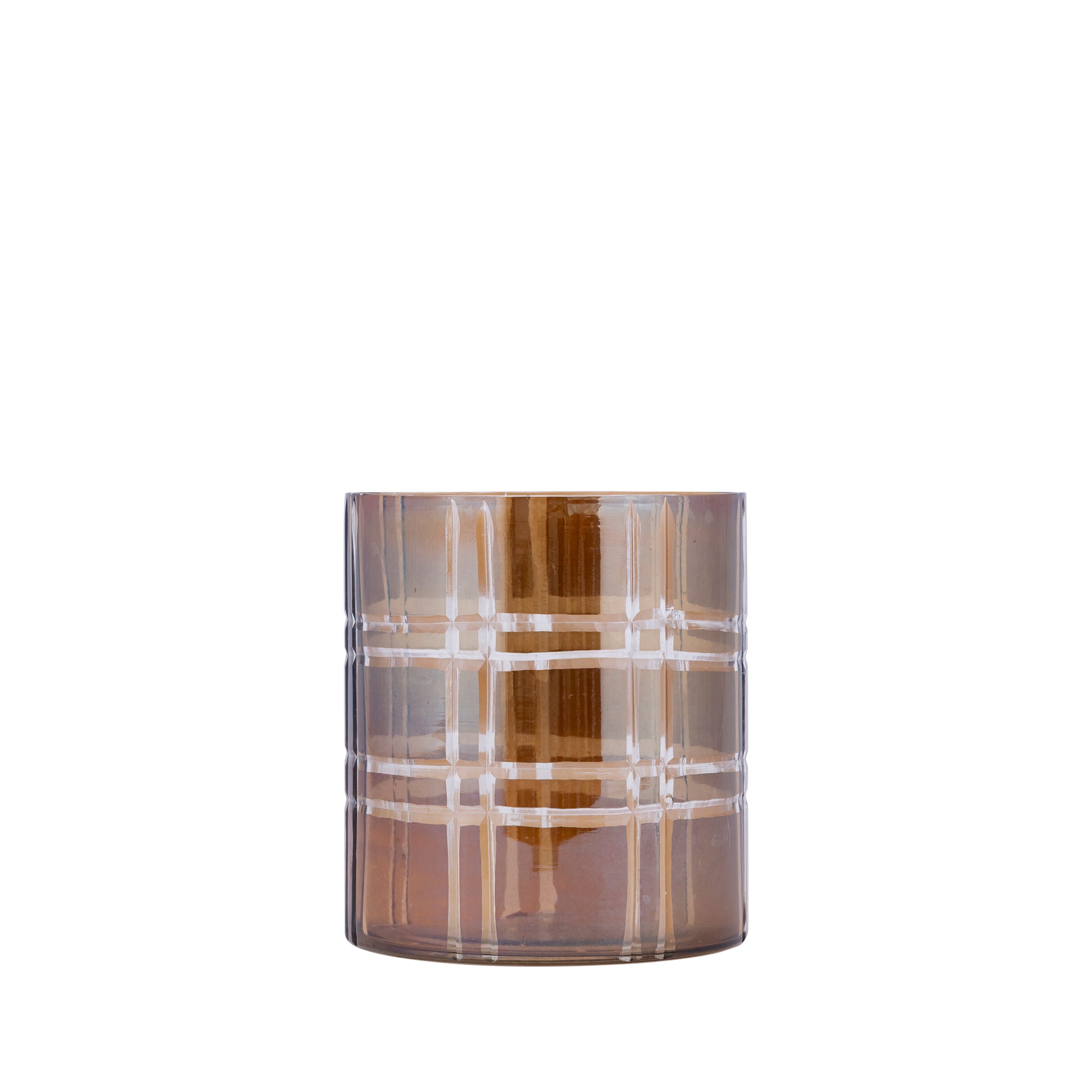Divit Bougeoirs en verre - Marron foncé
