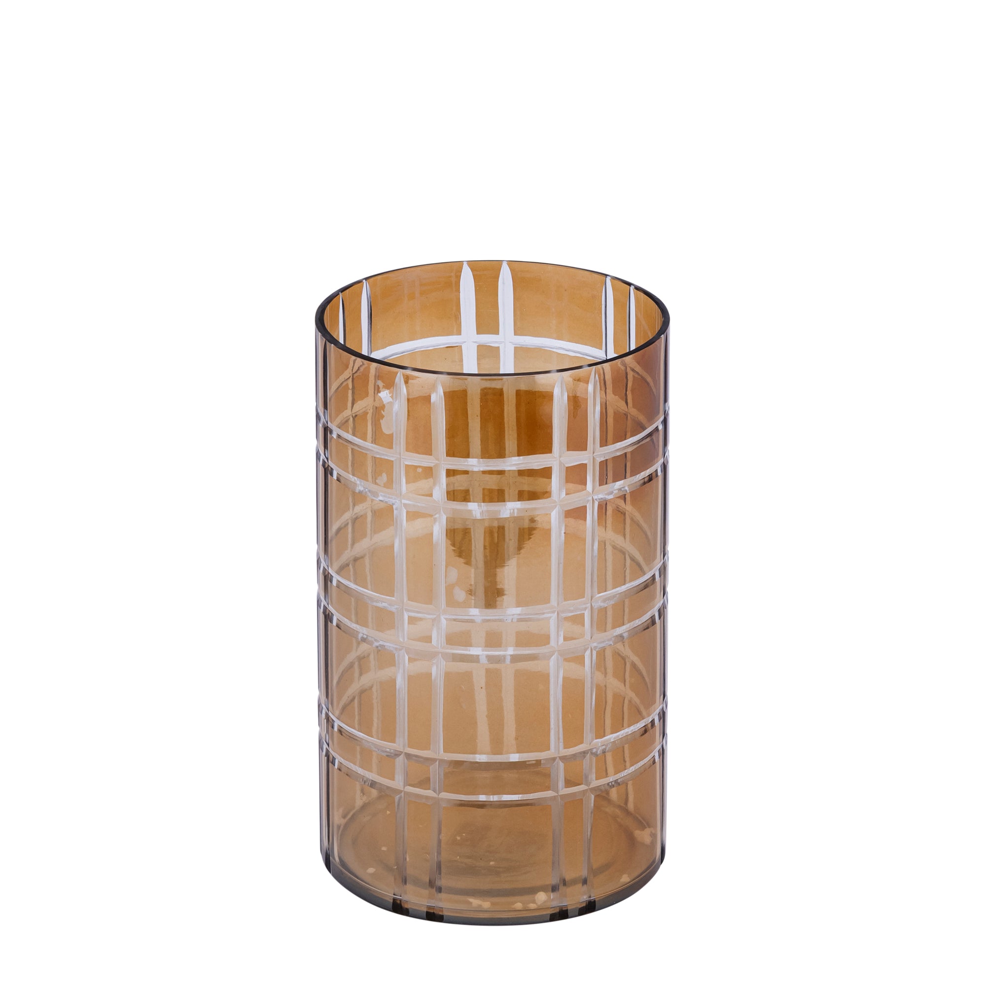 Divit Bougeoirs en verre - Marron foncé