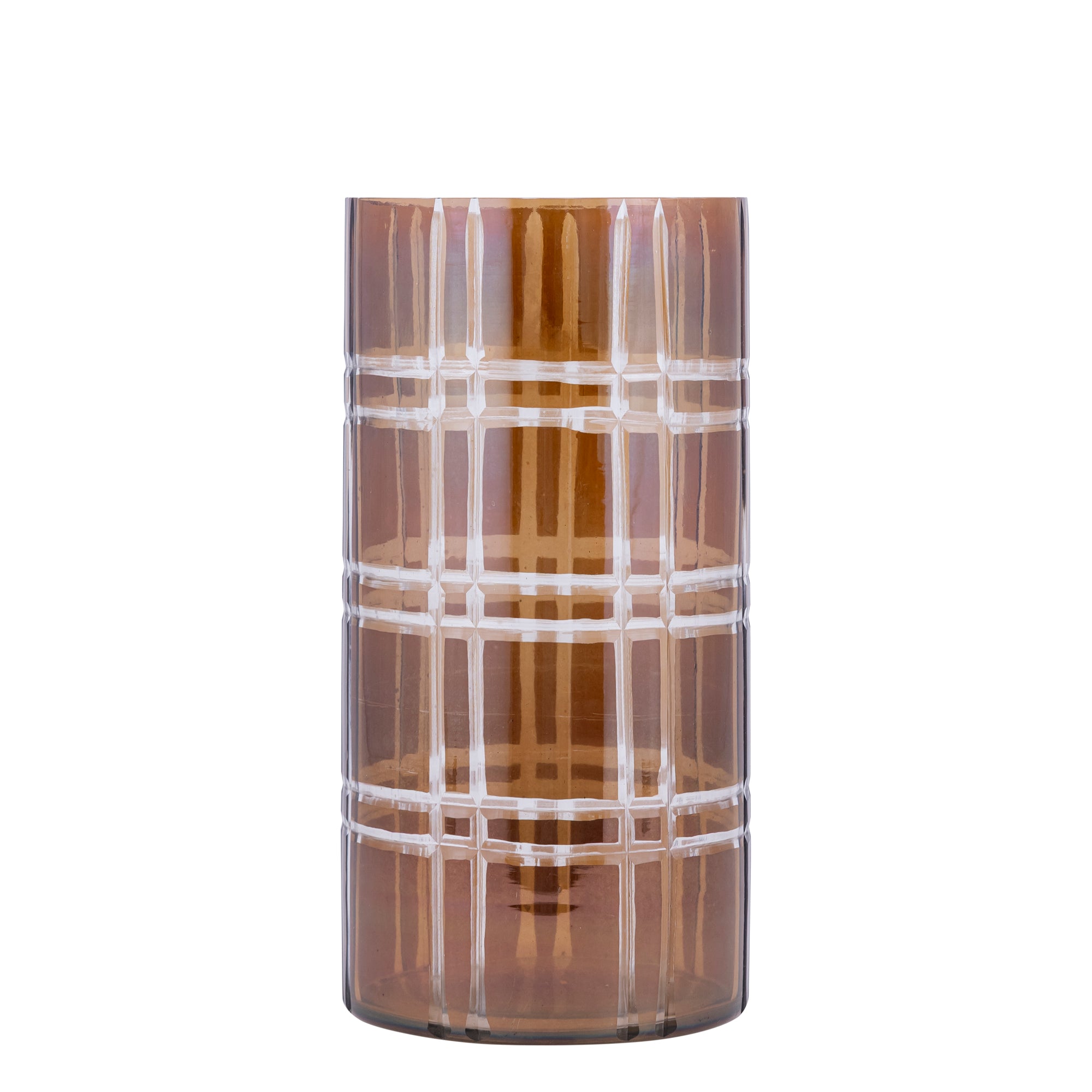 Divit Bougeoirs en verre - Marron foncé