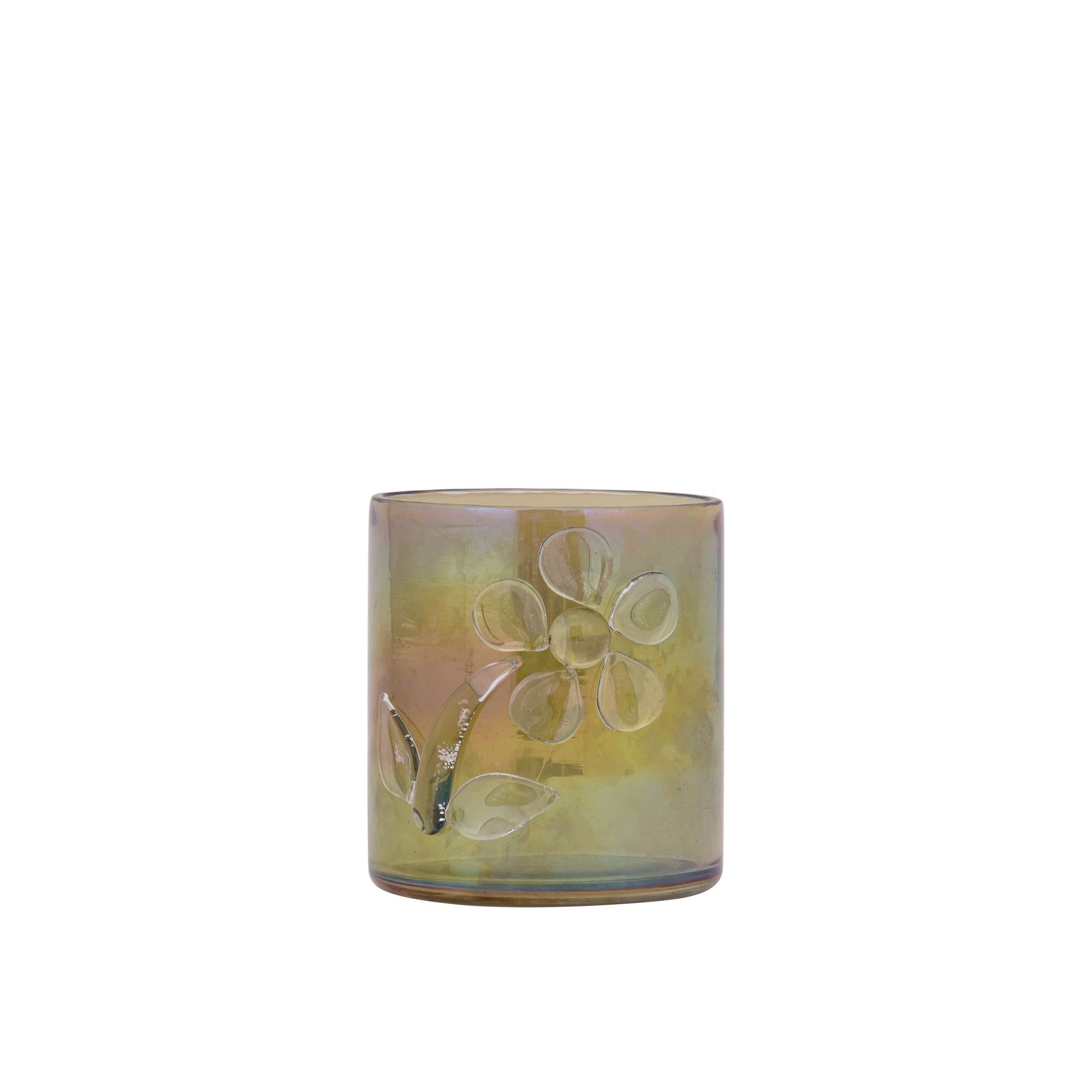 Allya Photophores en verre - Moss Green