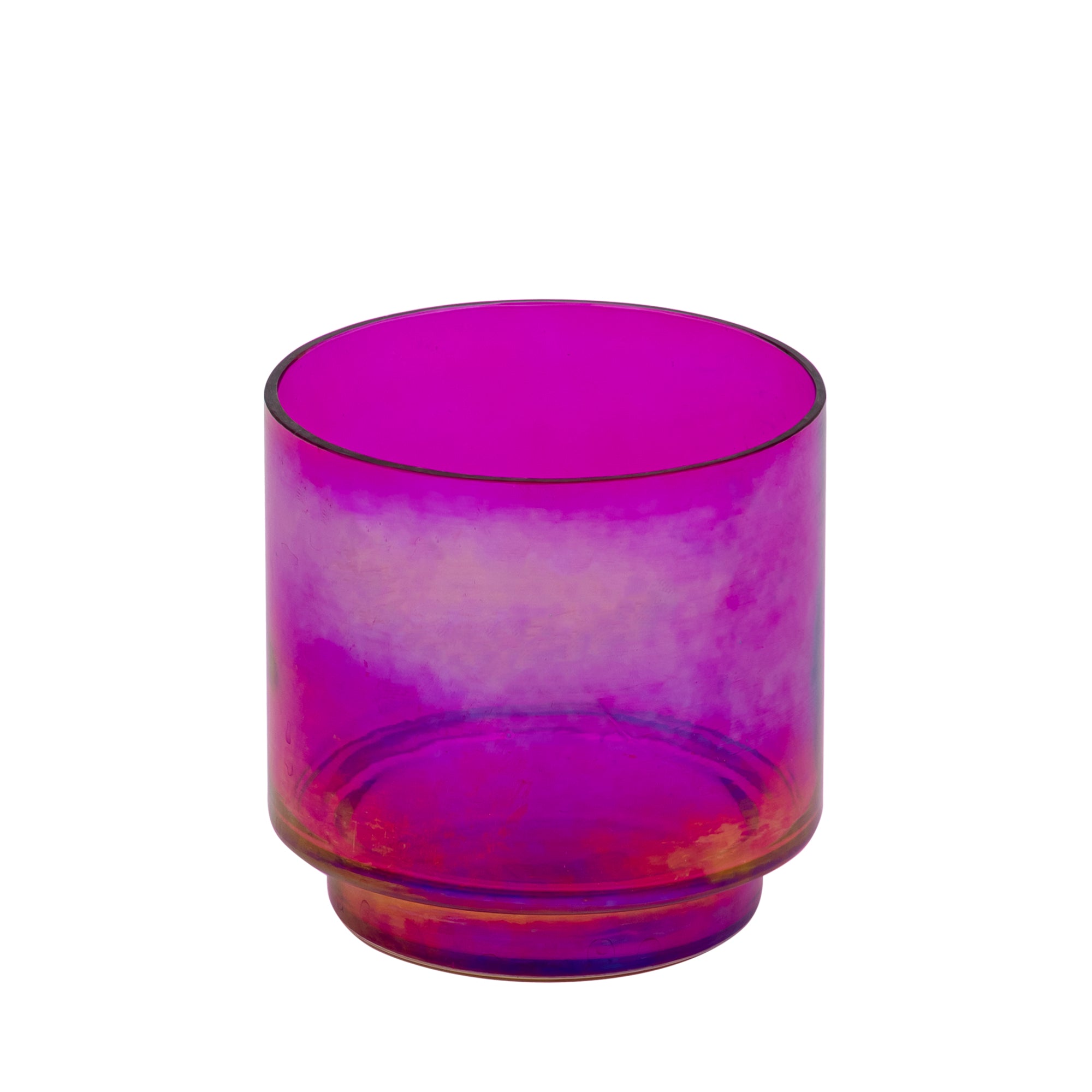 Marabel Photophores en verre - Violet