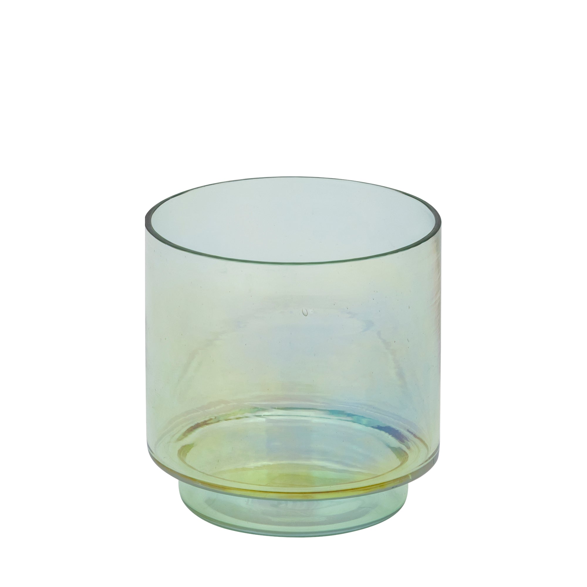 Marabel Photophores en verre - Vert menthe