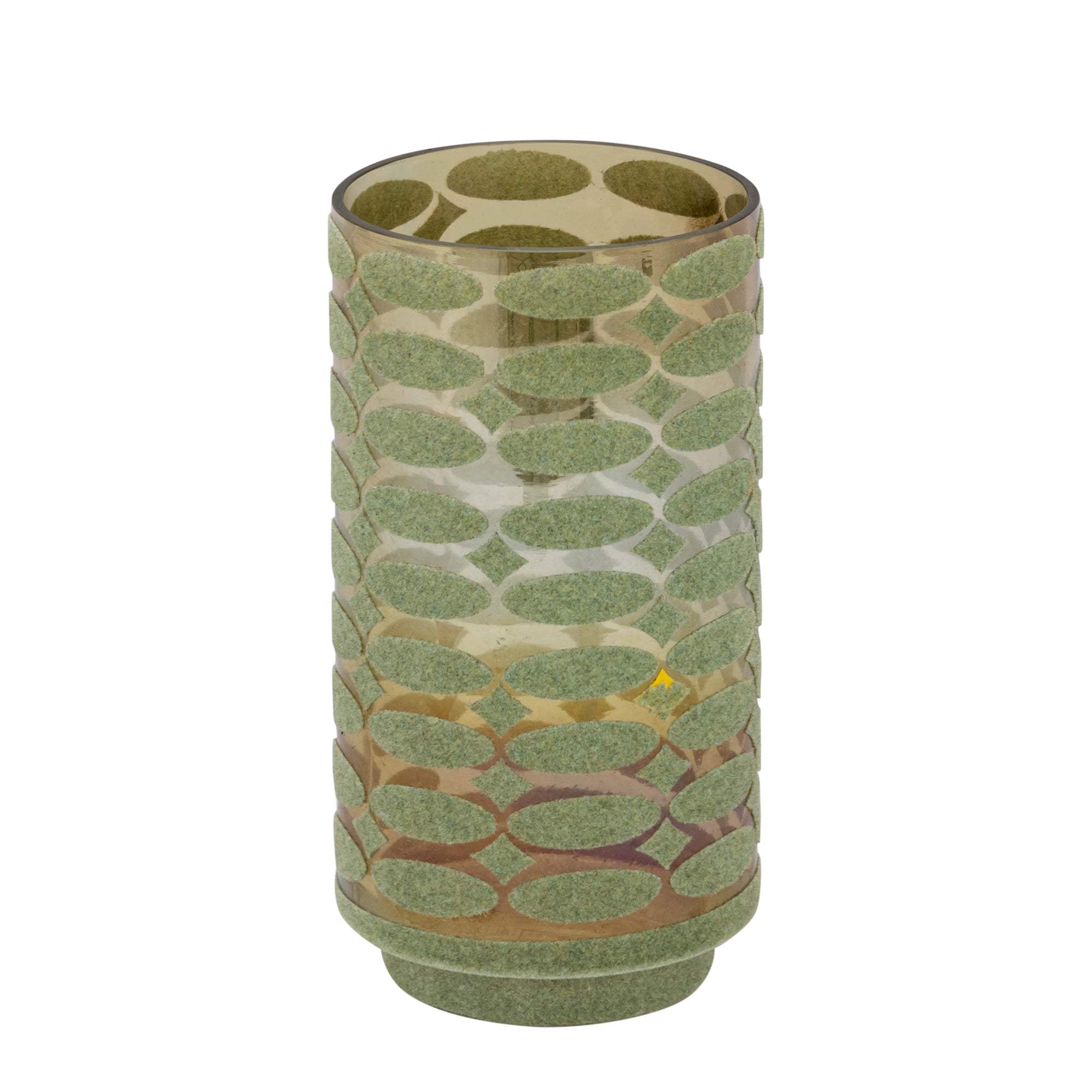 Nadara Bougeoirs en verre - Vert menthe