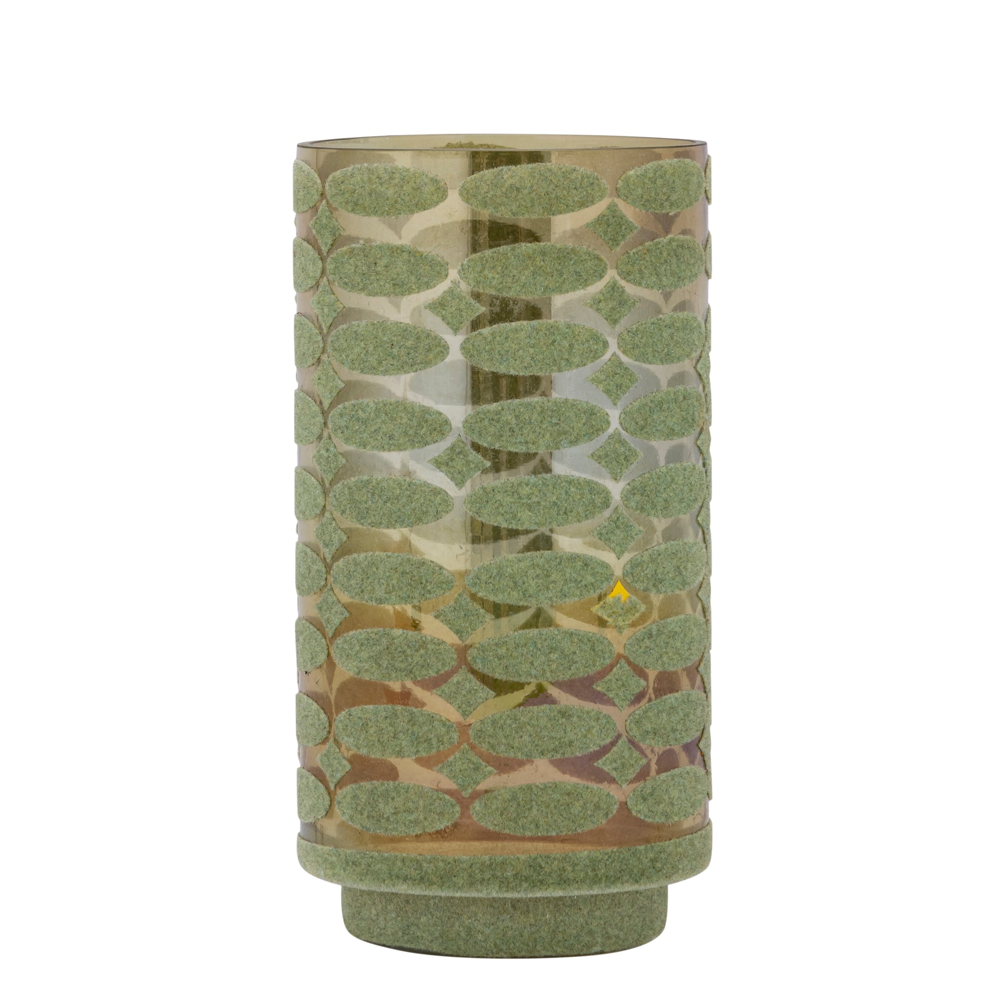Nadara Bougeoirs en verre - Vert menthe