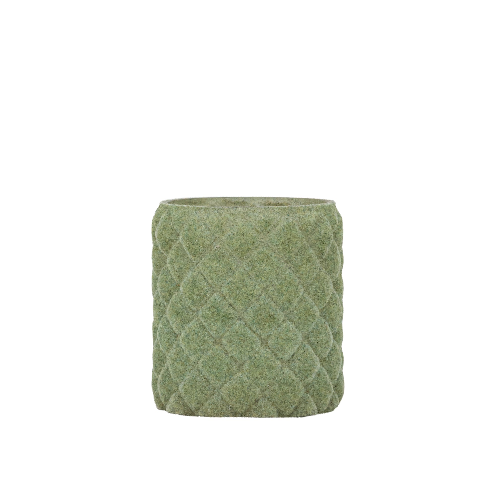Amella Photophores en verre - Vert menthe