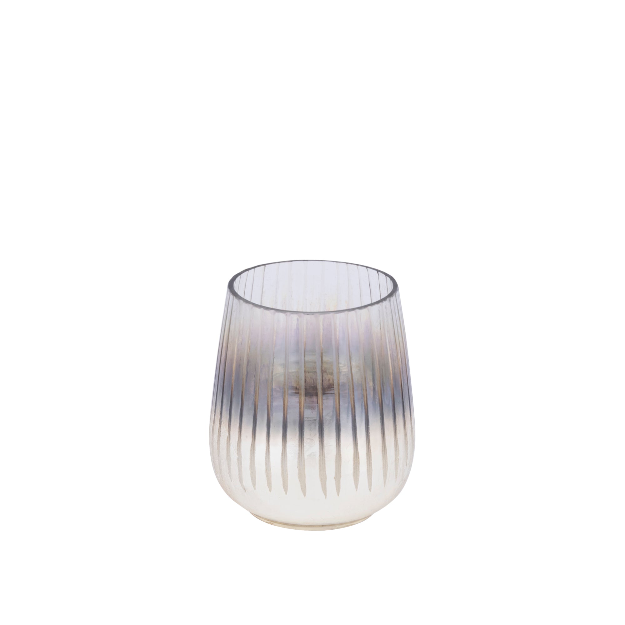 Shelva Photophores en verre - Or