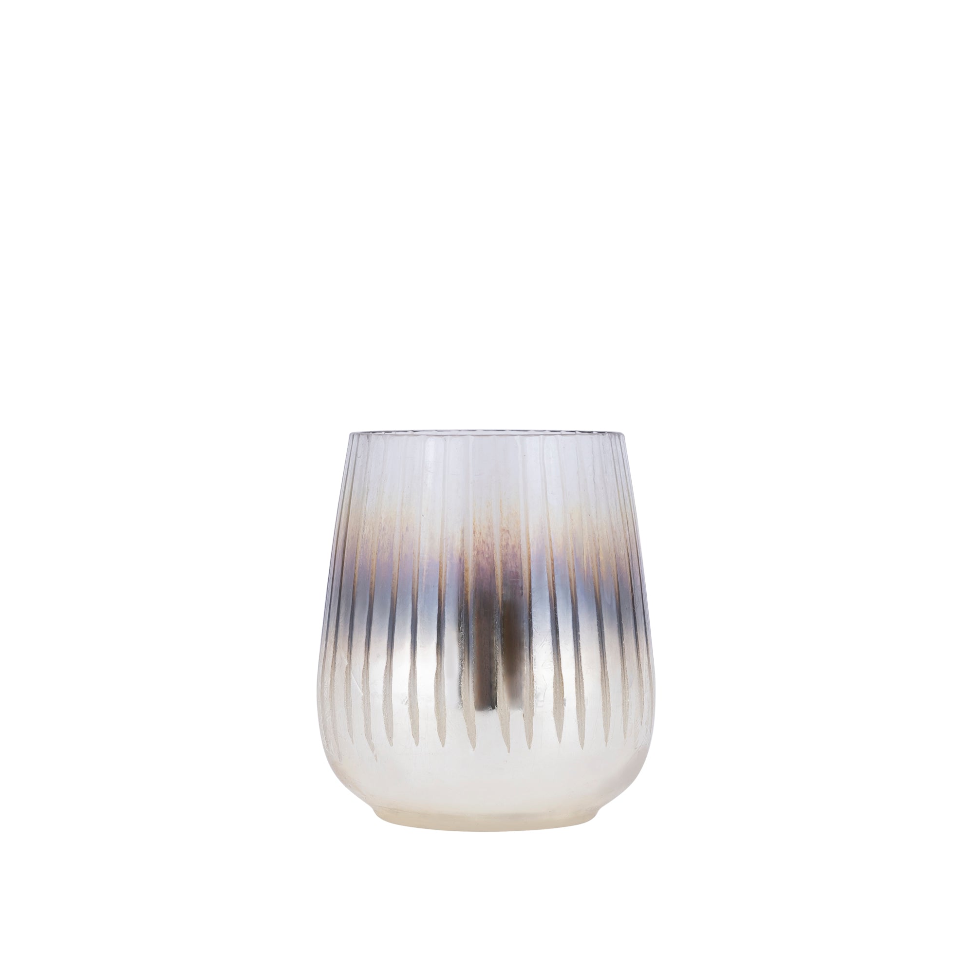 Shelva Photophores en verre - Or