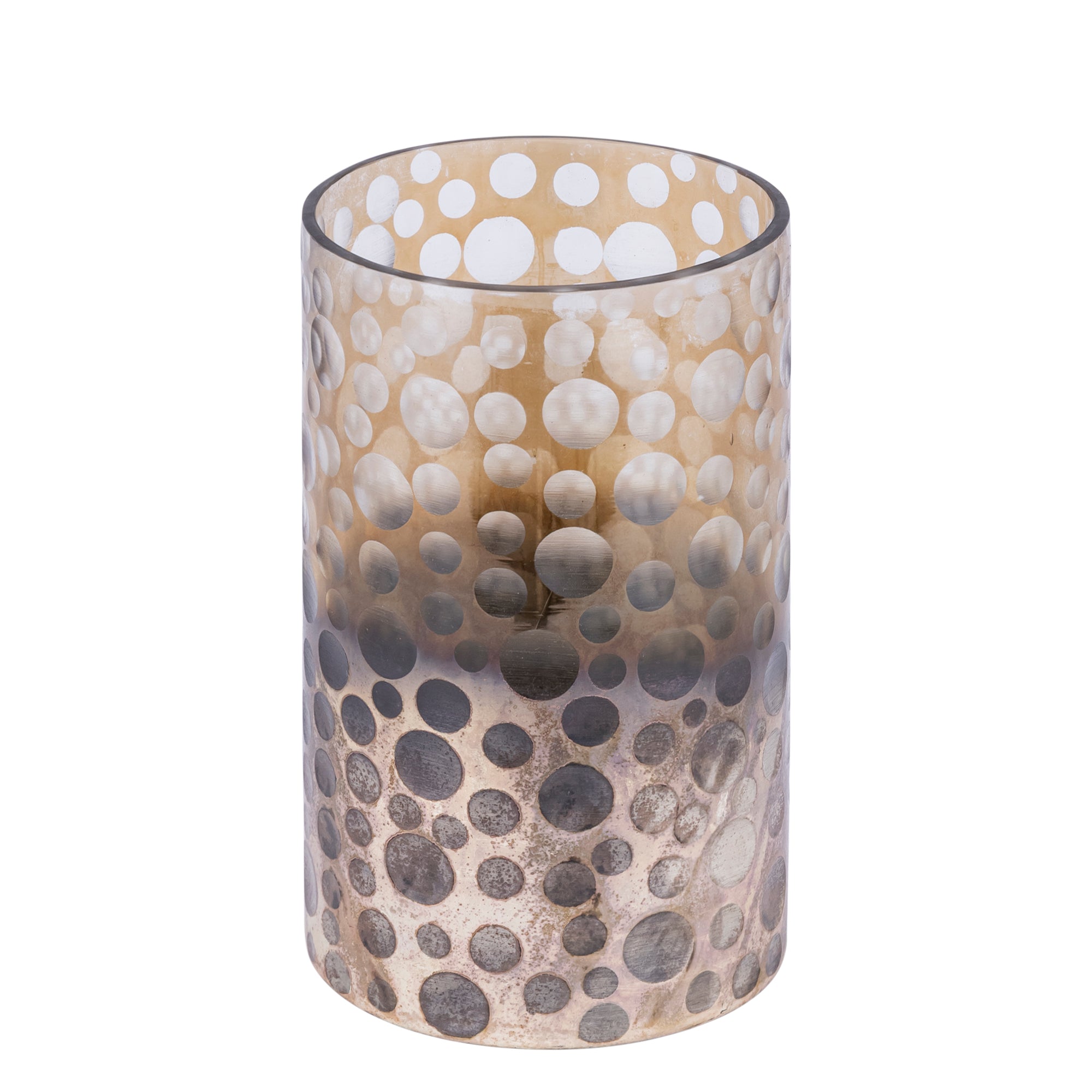 Bridgid Bougeoirs en verre - Marron