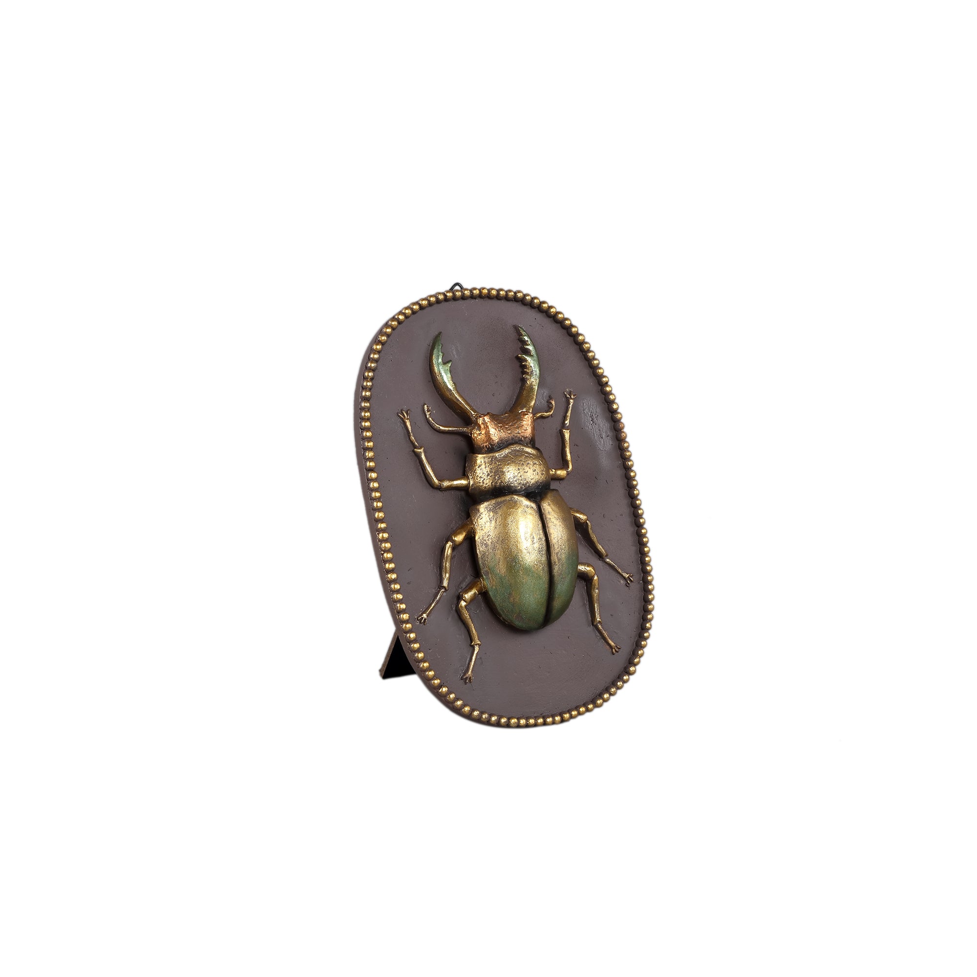 Adalay Gold poly beetle shaped wall hanger