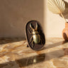 Adalay Gold poly beetle shaped wall hanger