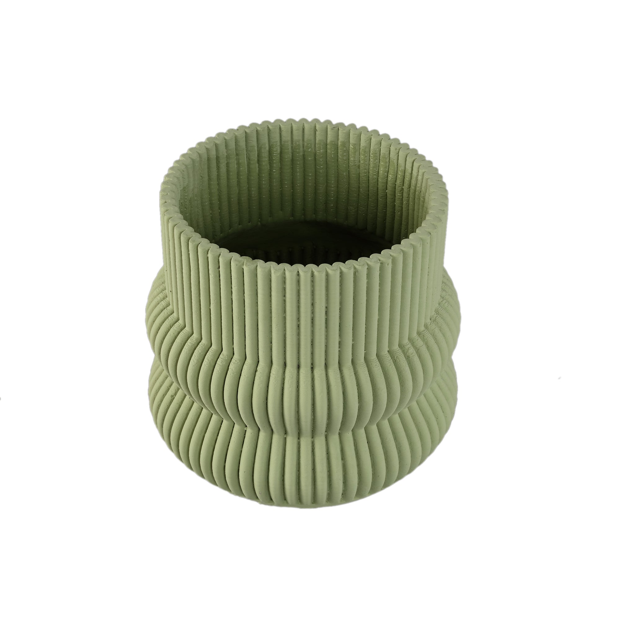 Lucas Pot en ciment - Mint Green
