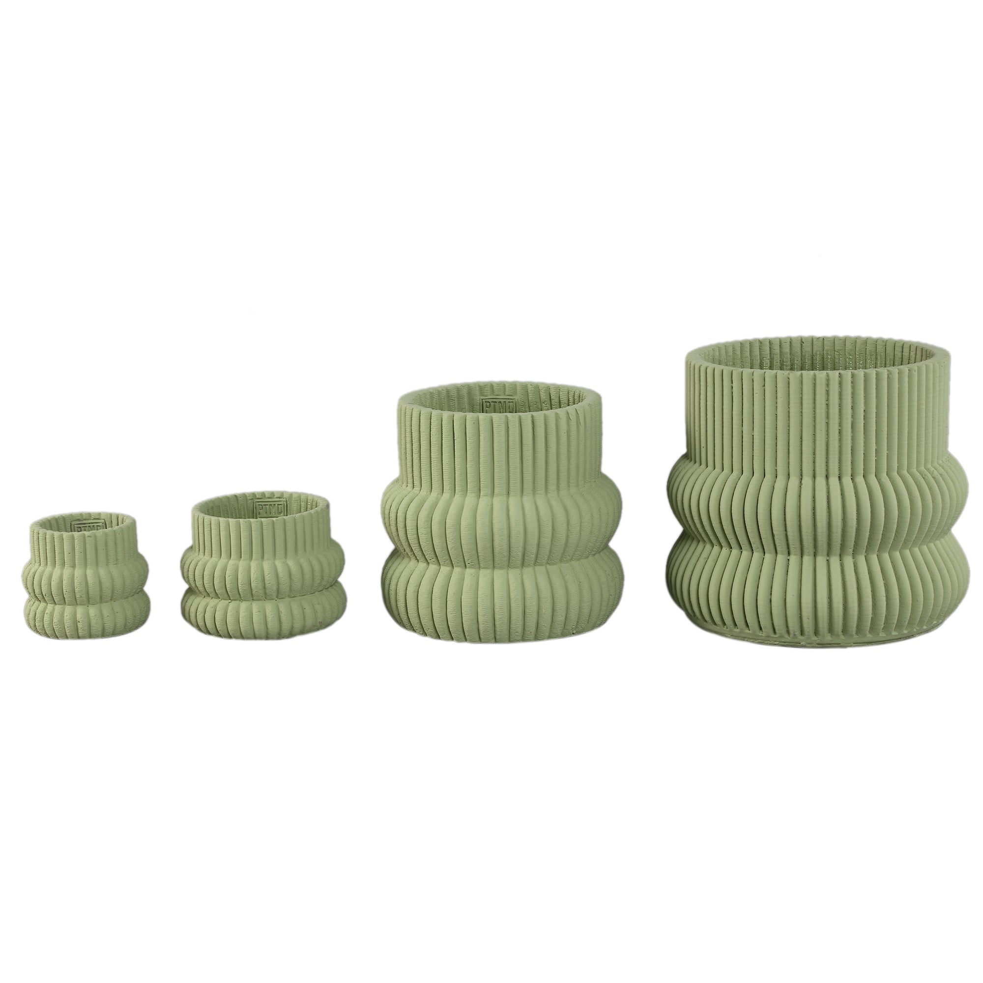 Lucas Pot en ciment - Mint Green