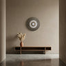 Jacci Gold casted alu wallpanel center stone rnd S