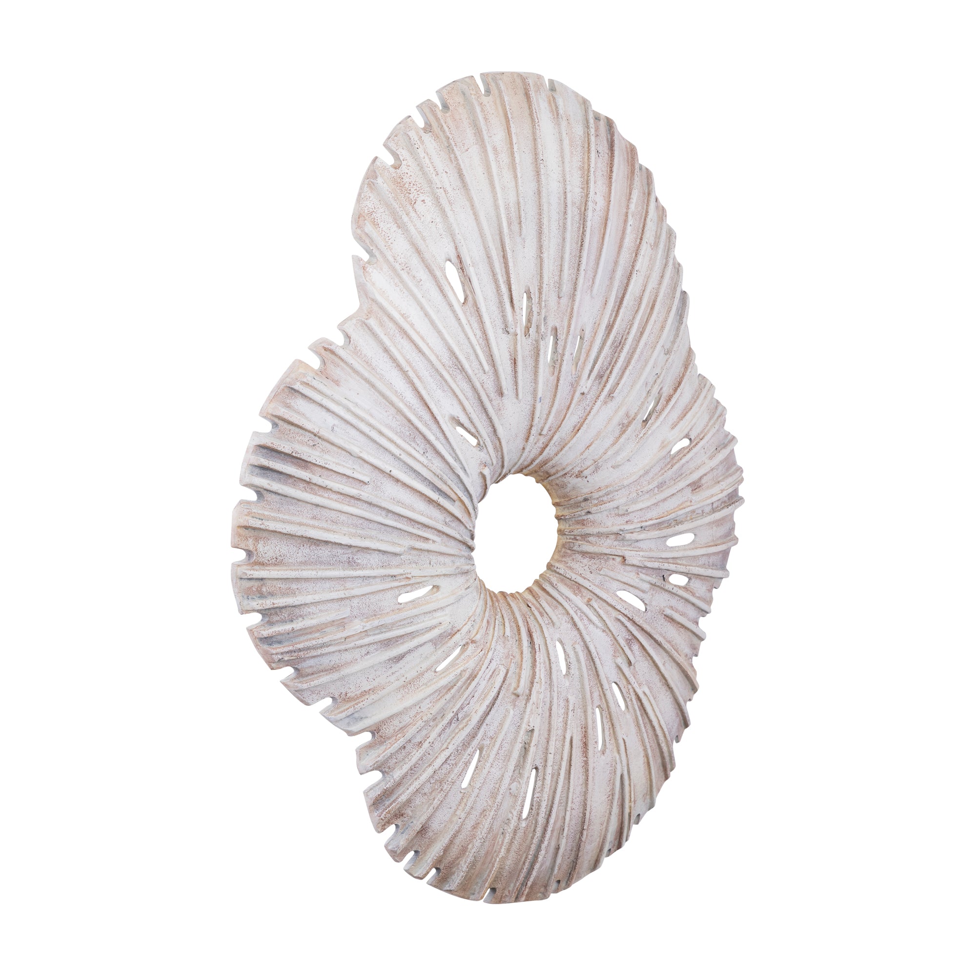 Vija Beige casted alu organic open wall panel L