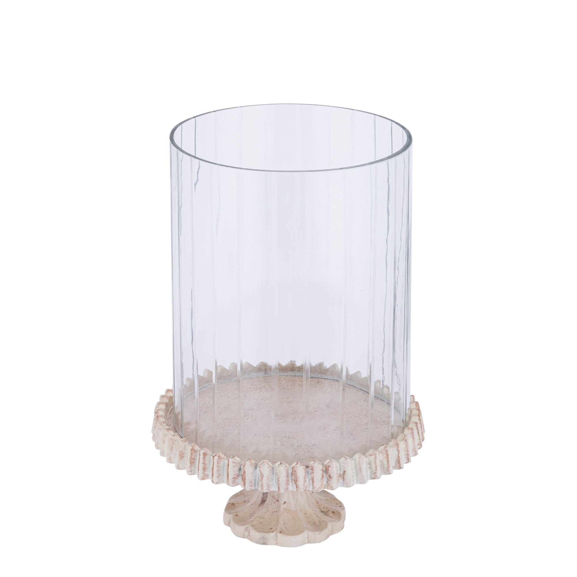 Troye Bougeoirs en verre - Or