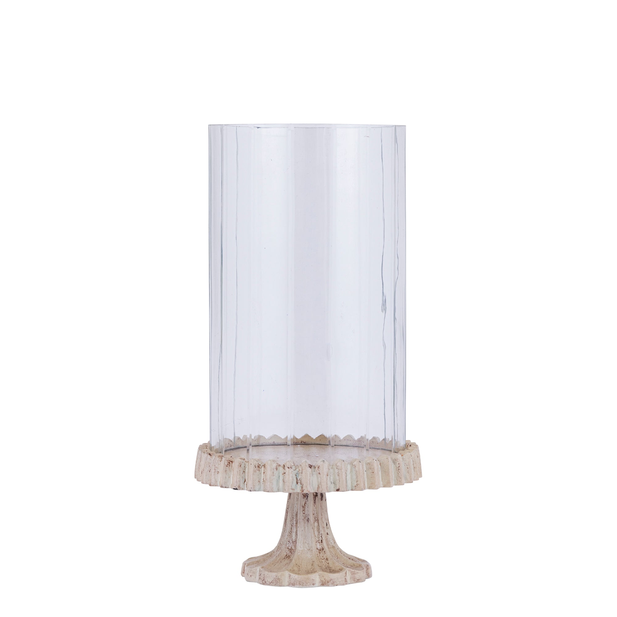 Troye Bougeoirs en verre - Or