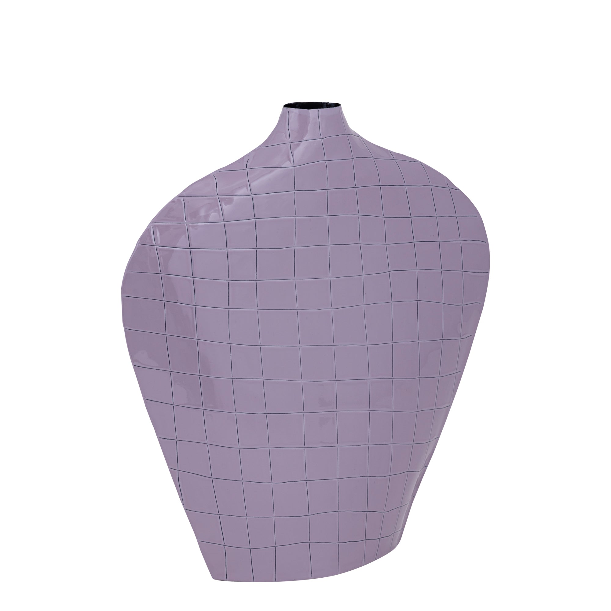 Chelton Vase en métal - Violet
