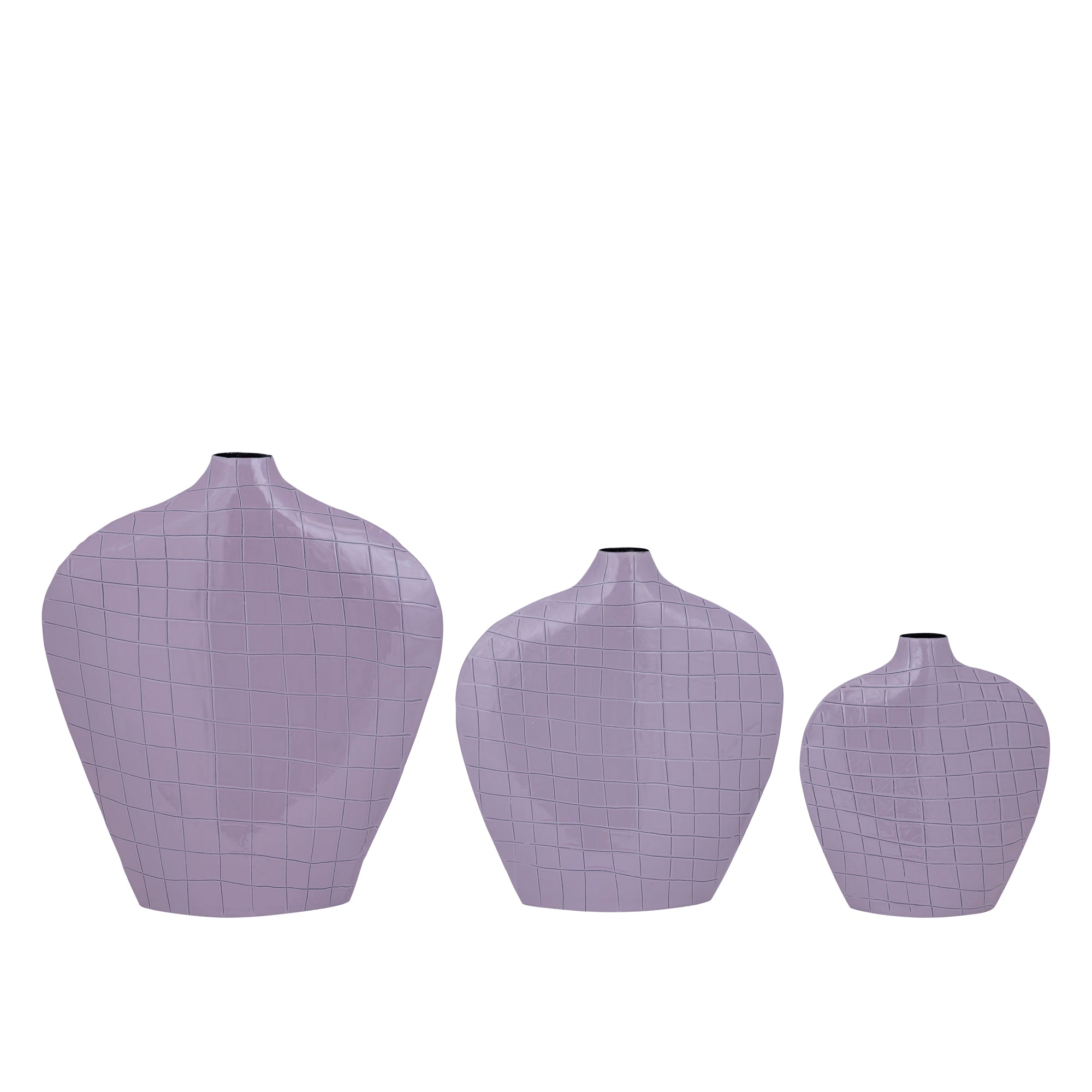 Chelton Vase en métal - Violet