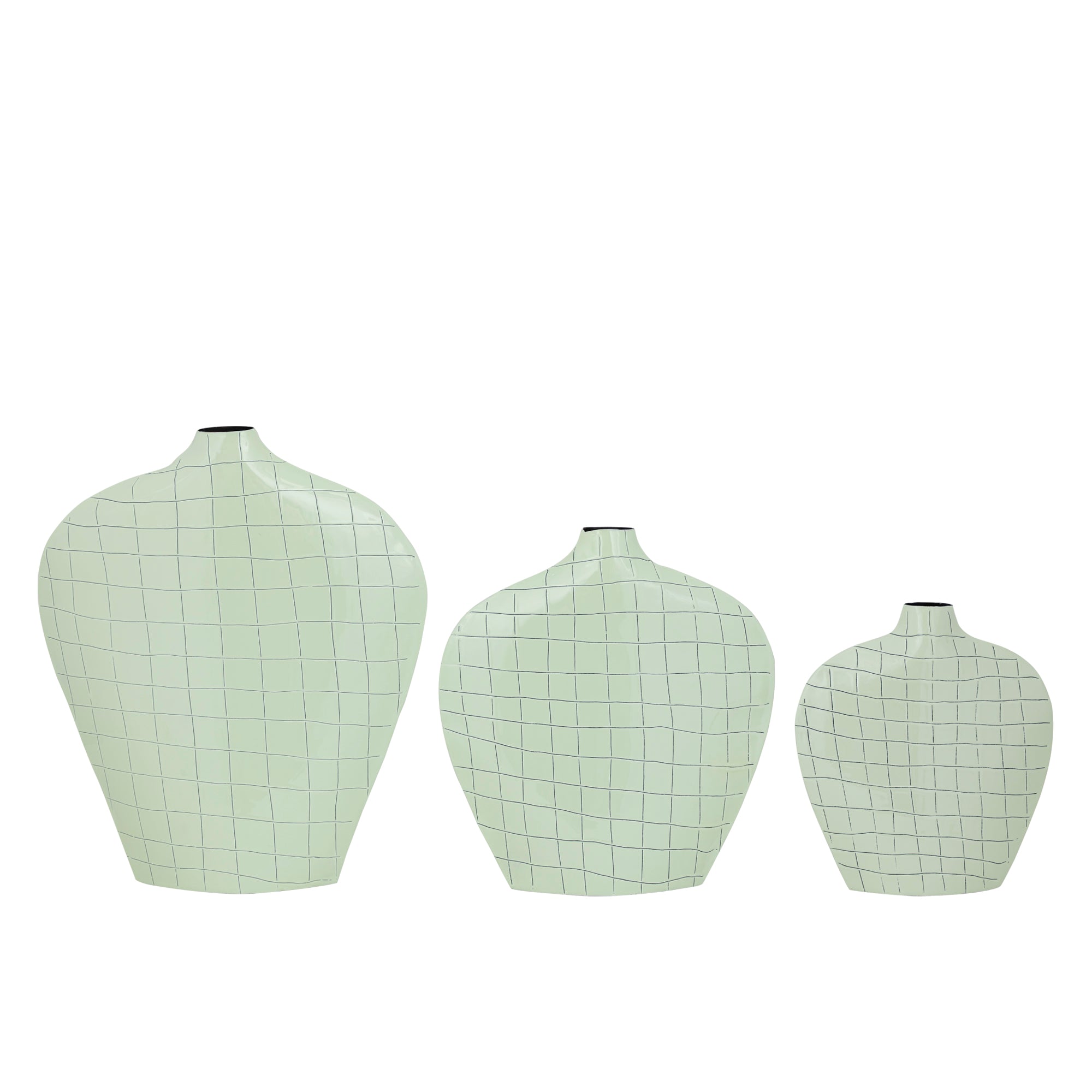 Chelton Vase en métal - Mint Green