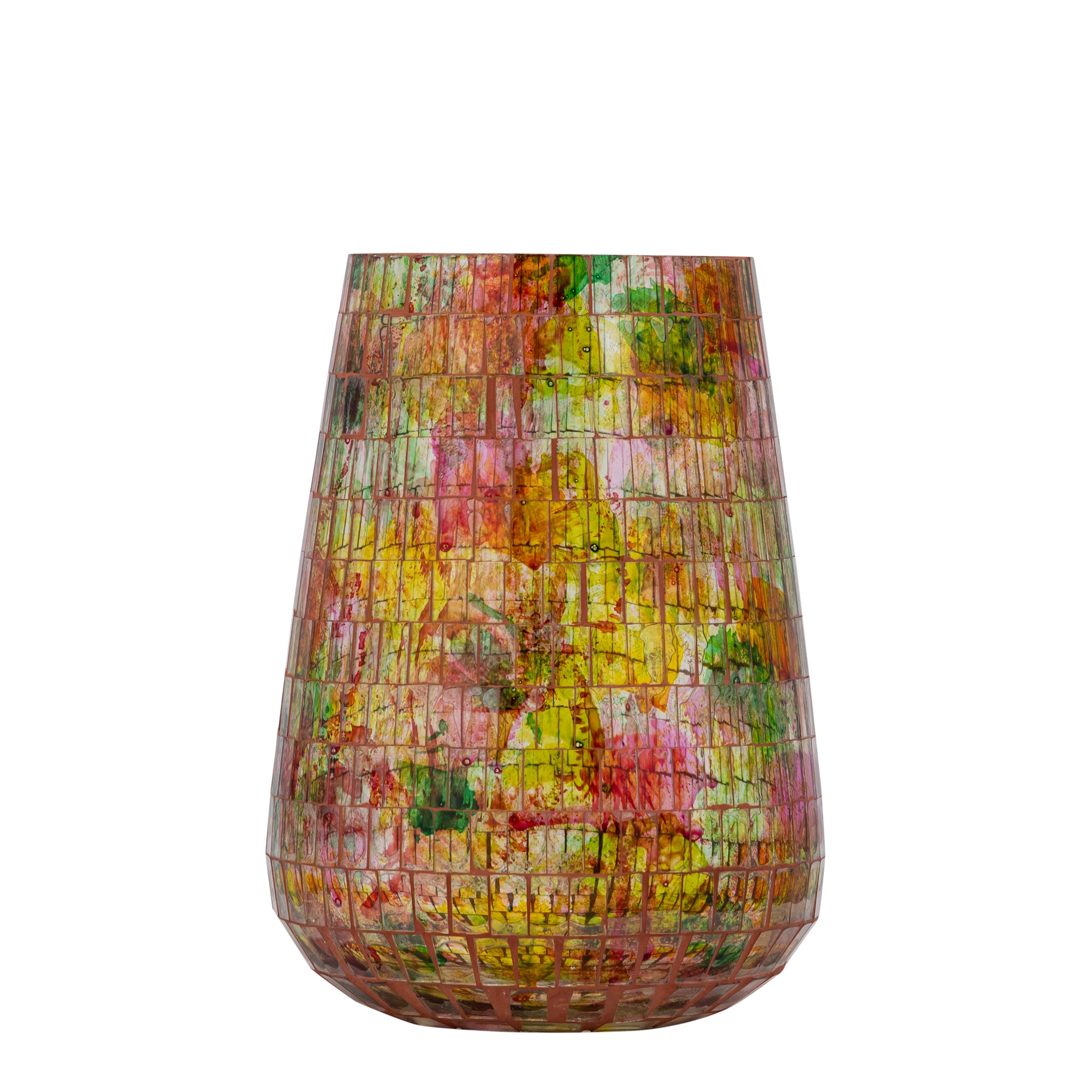 Avra Bougeoirs en verre - Vert