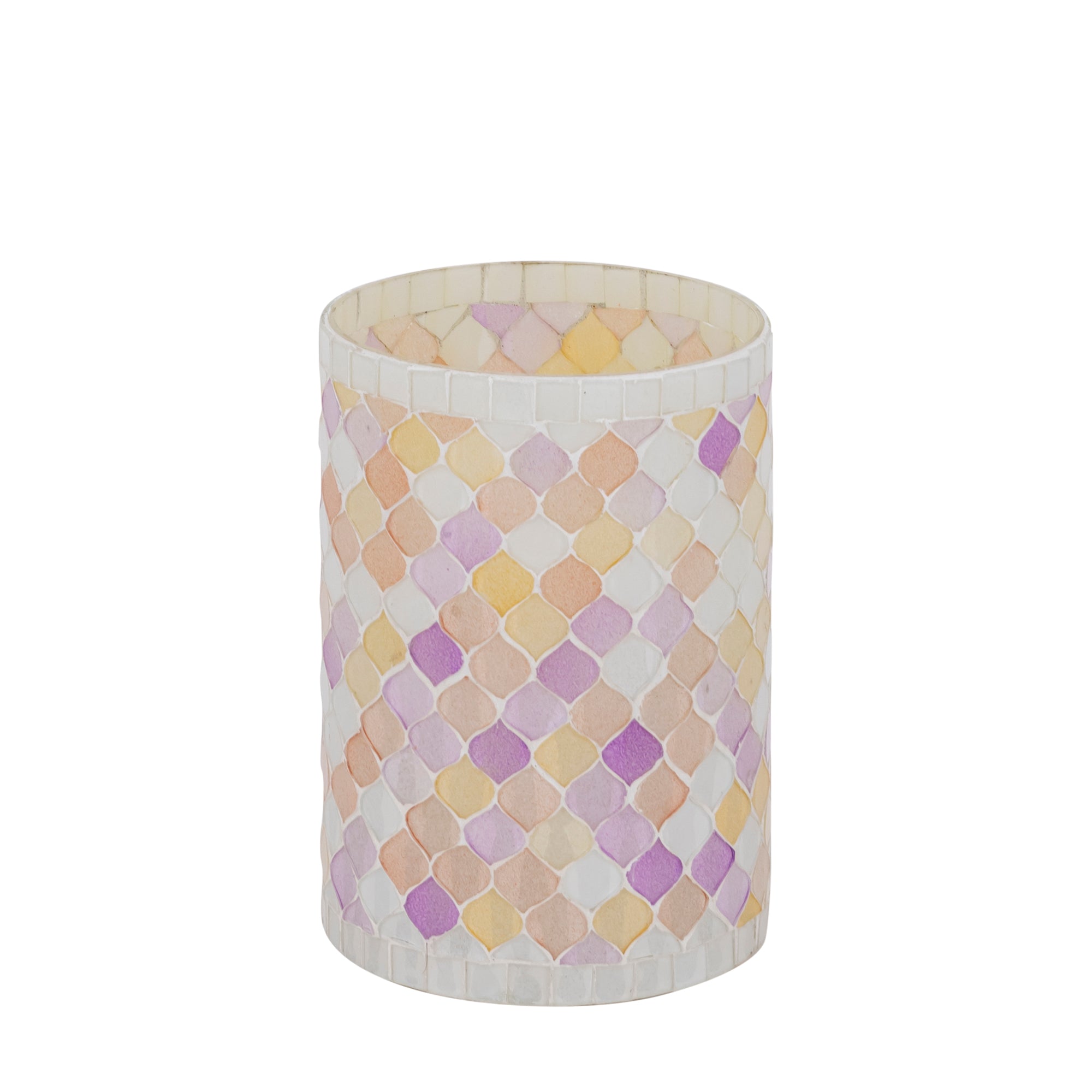 Zadie Bougeoirs en verre - Rose clair