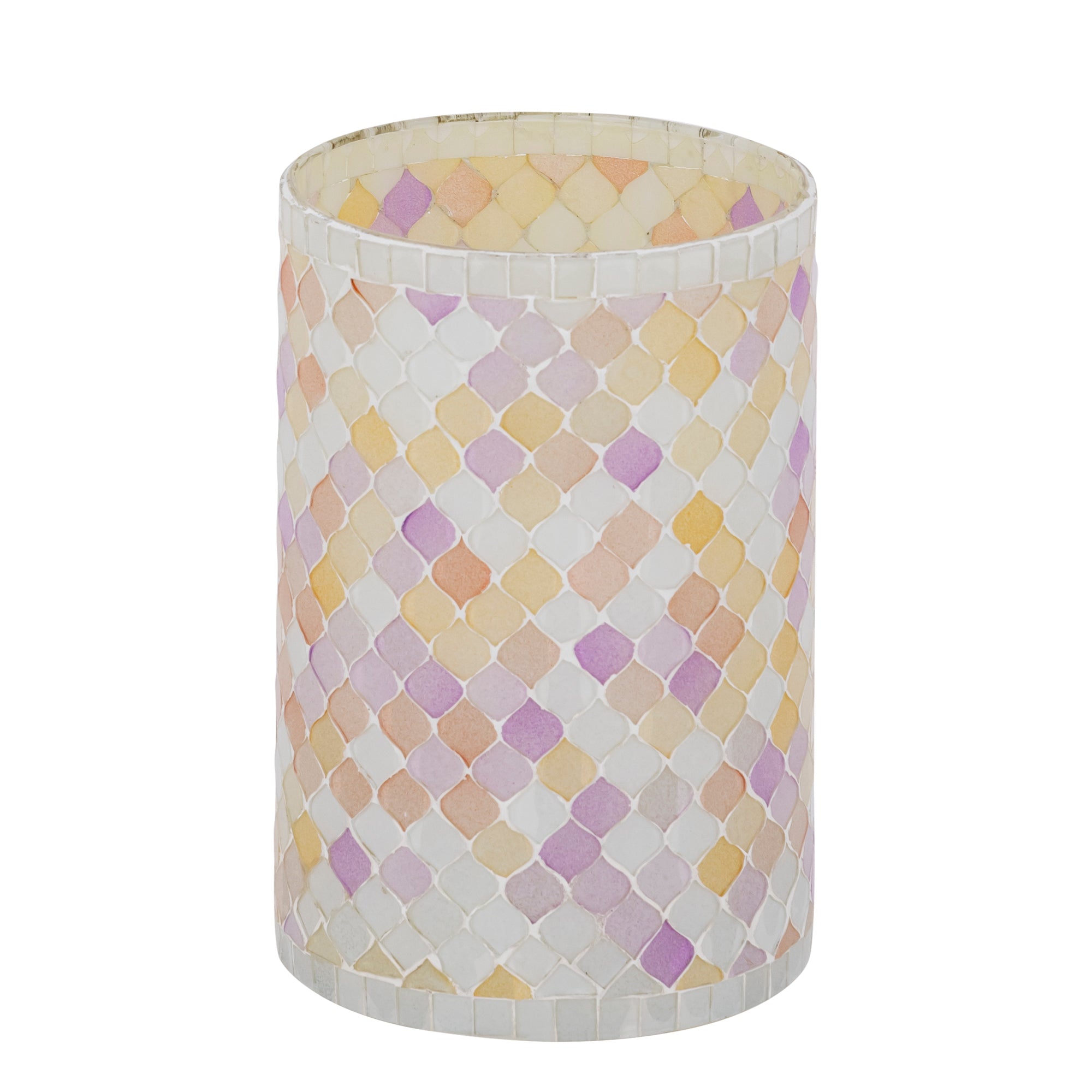 Zadie Bougeoirs en verre - Rose clair