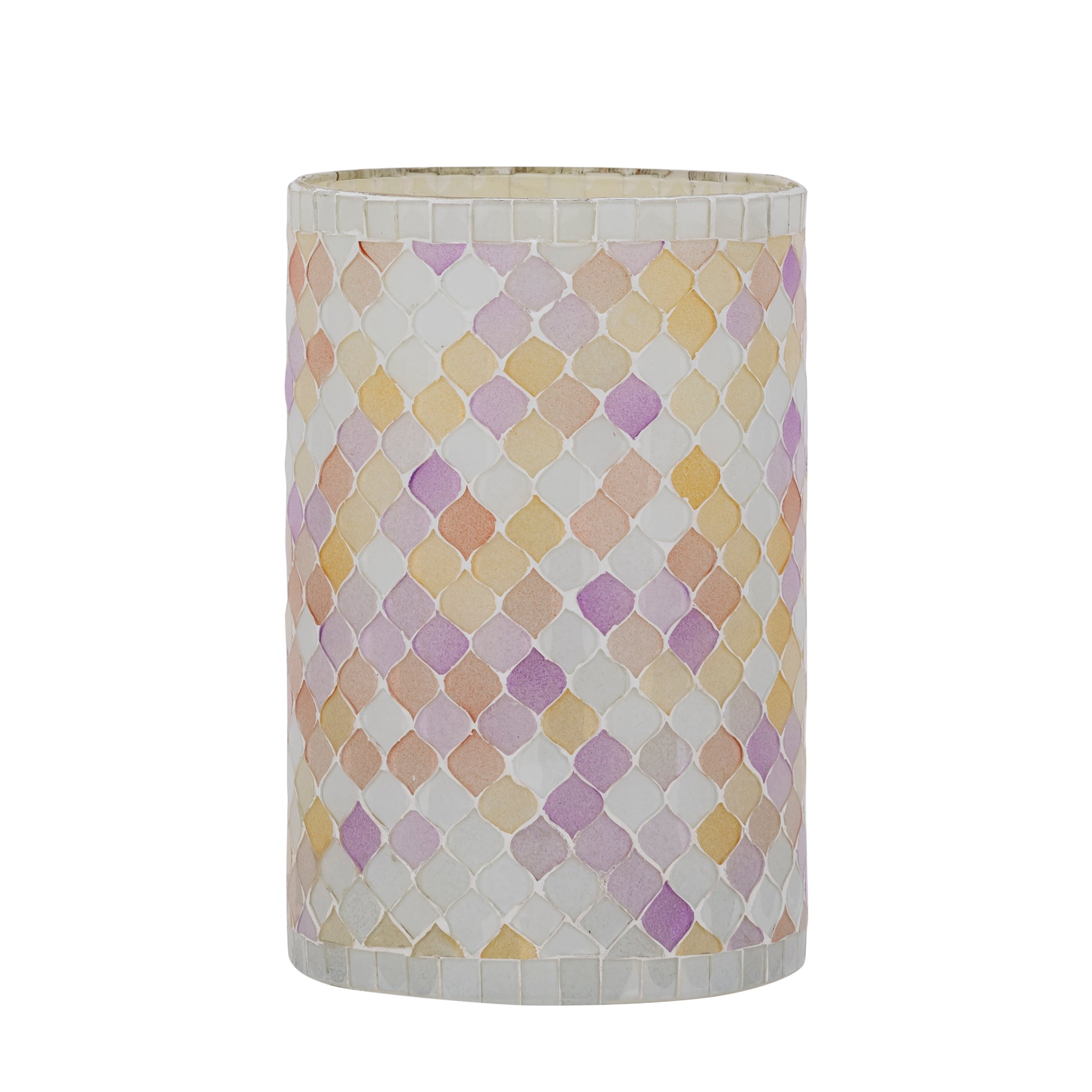 Zadie Bougeoirs en verre - Rose clair