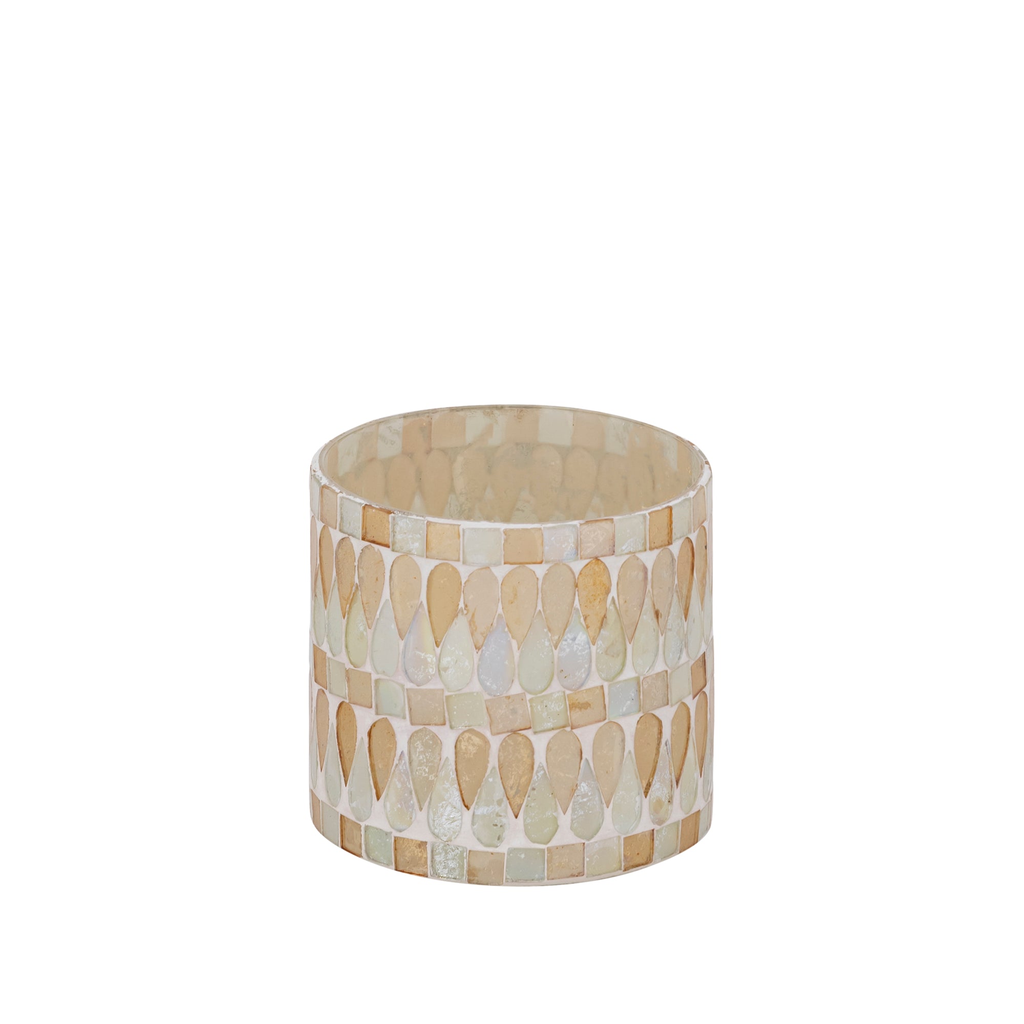 Zadie Bougeoirs en verre - Naturel