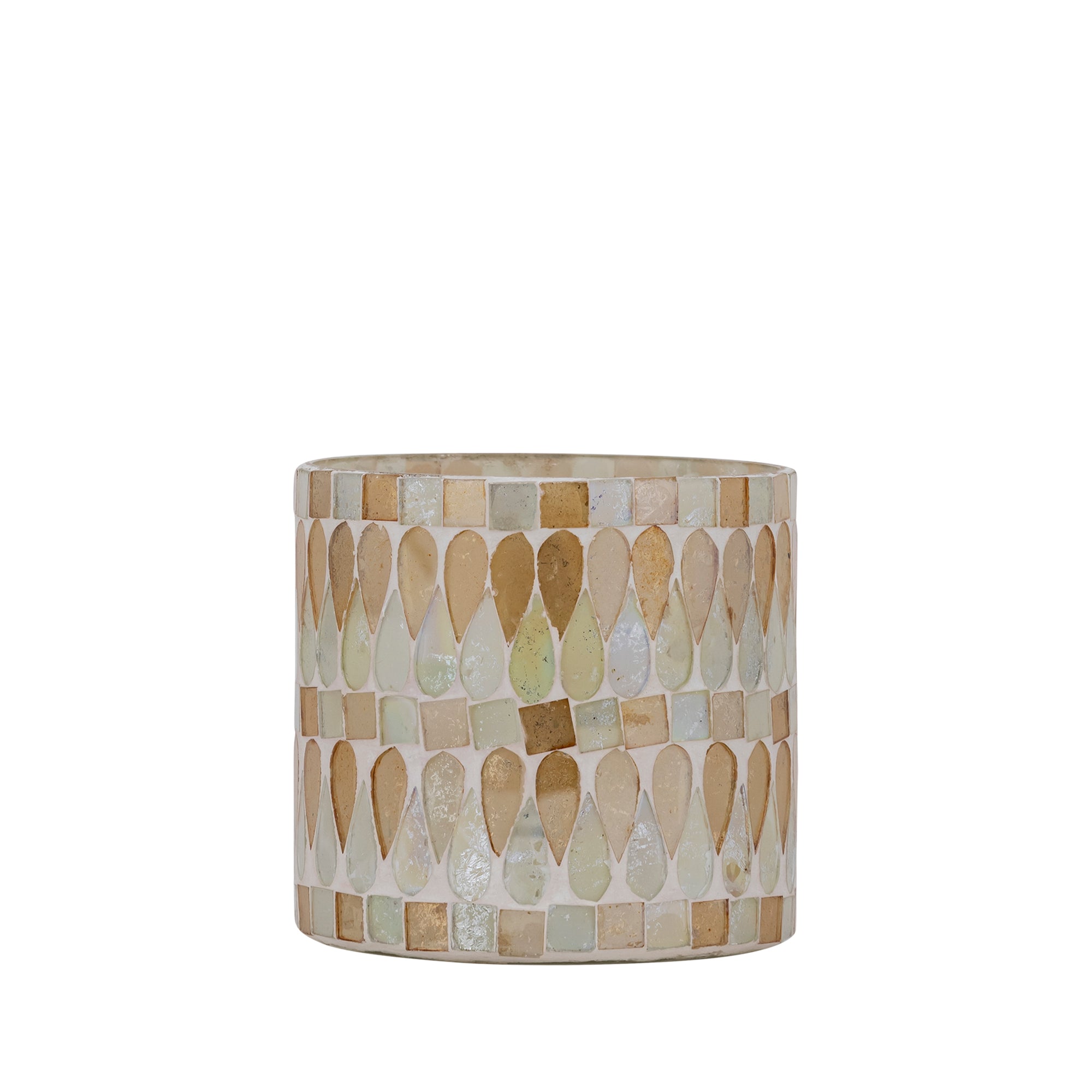 Zadie Bougeoirs en verre - Naturel