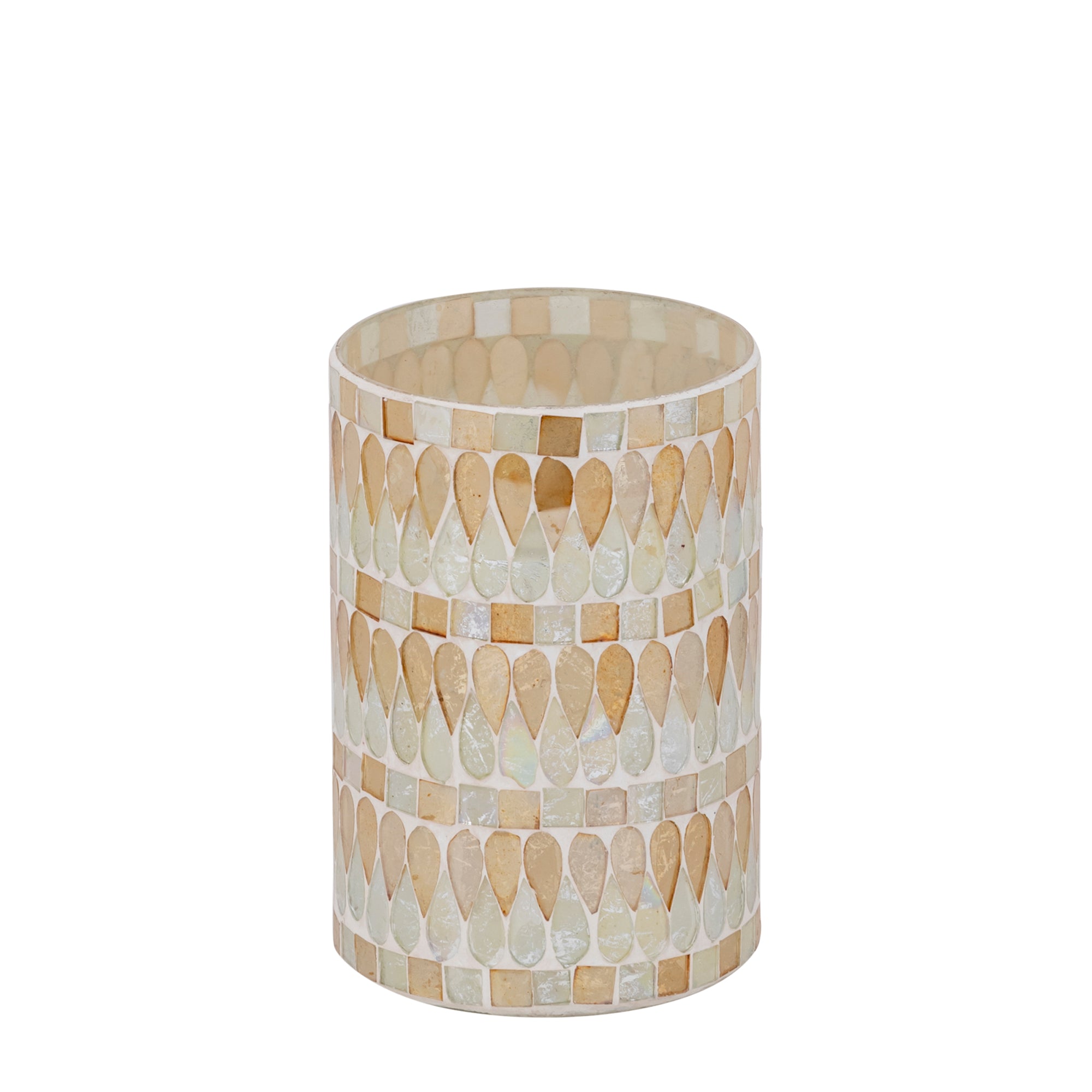 Zadie Bougeoirs en verre - Naturel