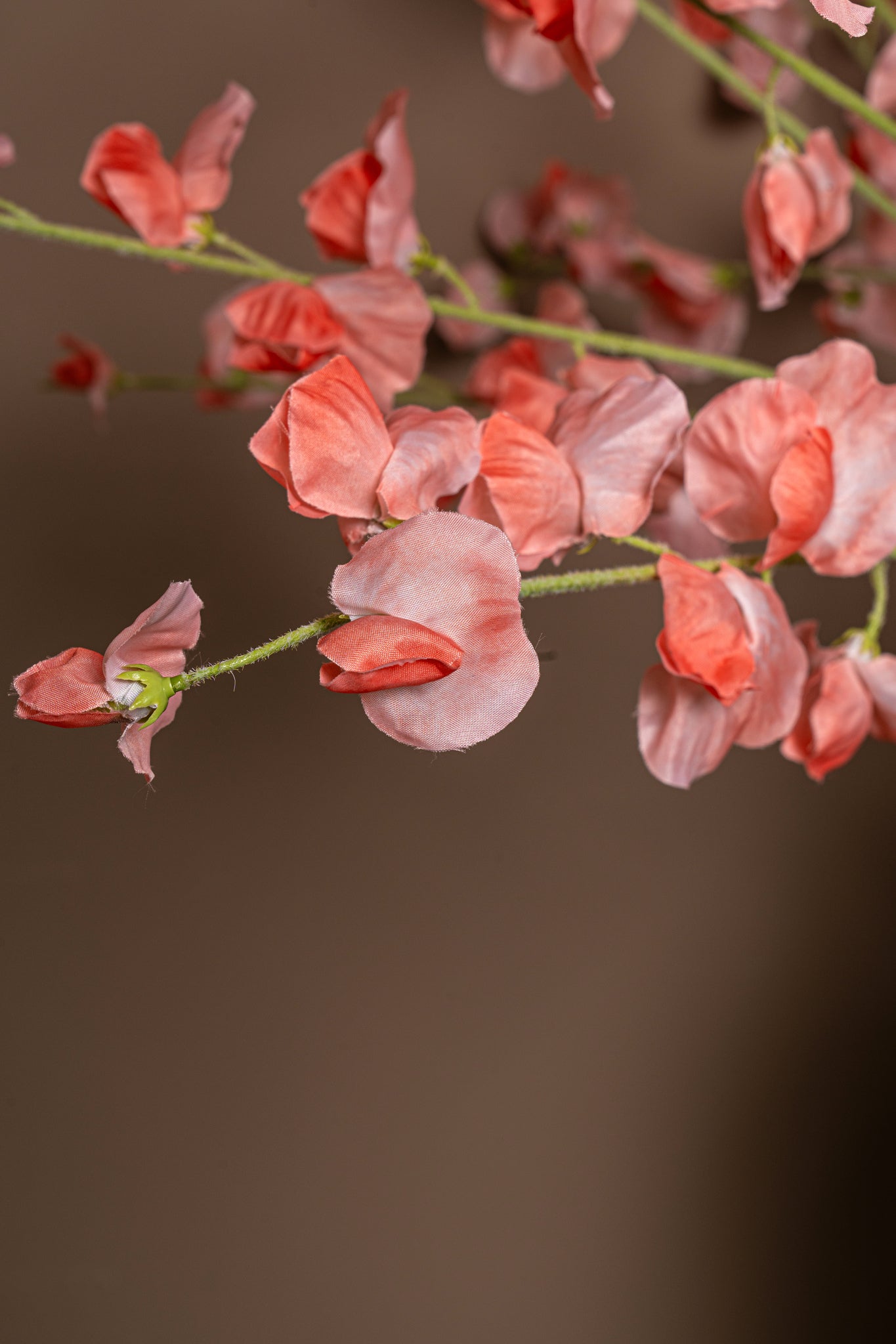 Garden Flower Light Pink sweet pea spray Rose clair — Fleur artificielle — vue 3 | Häus