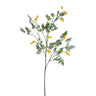Garden Flower Yellow mimosa spray with leaves L Jaune — Fleur artificielle — Fleur artificielle design premium | Häus