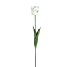 Fleur artificielle Tulipe — Blanc
