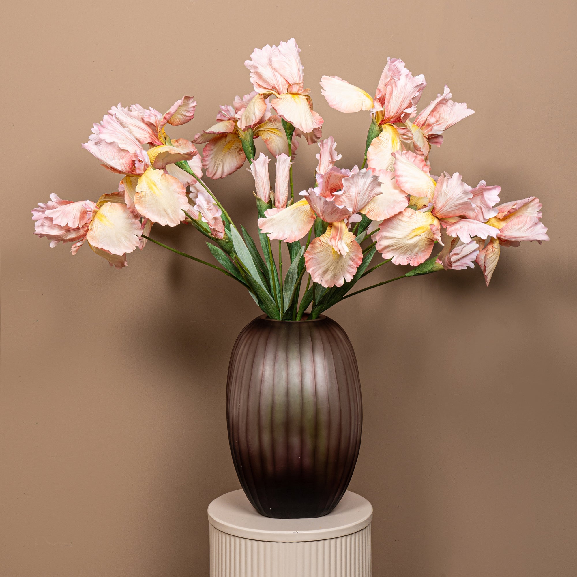 Garden Flower Pink iris spray with bud Rose — Fleur artificielle — vue 3 | Häus