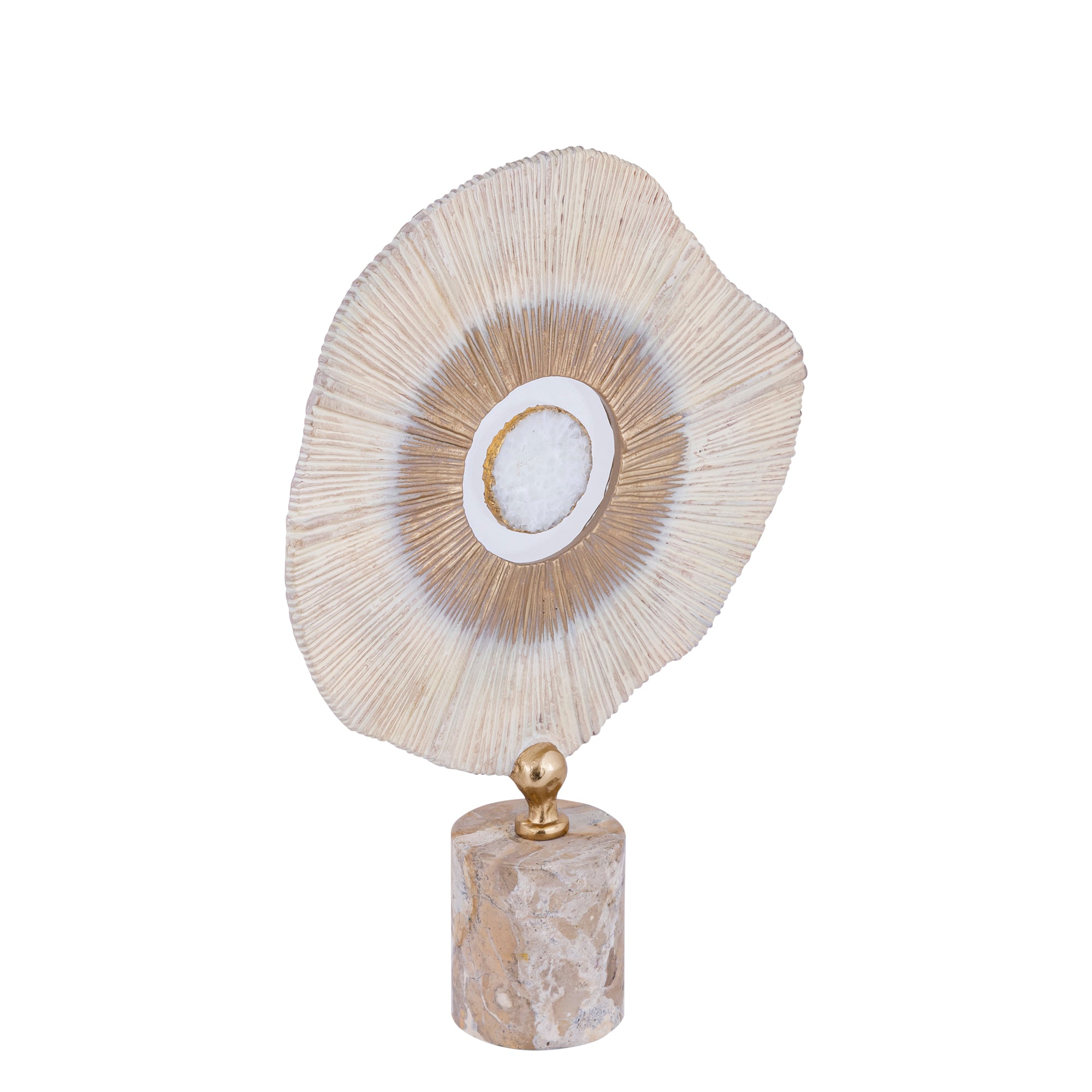 Rella Beige casted alu statue marble and stone L