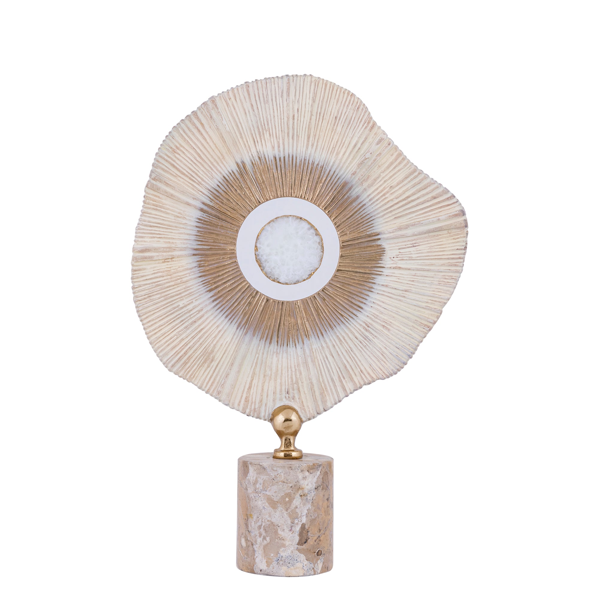 Rella Beige casted alu statue marble and stone L