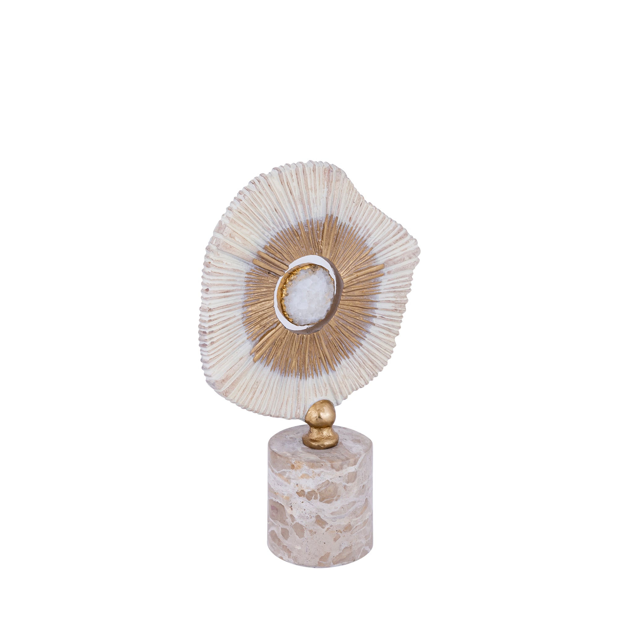 Rella Beige casted alu statue marble and stone S