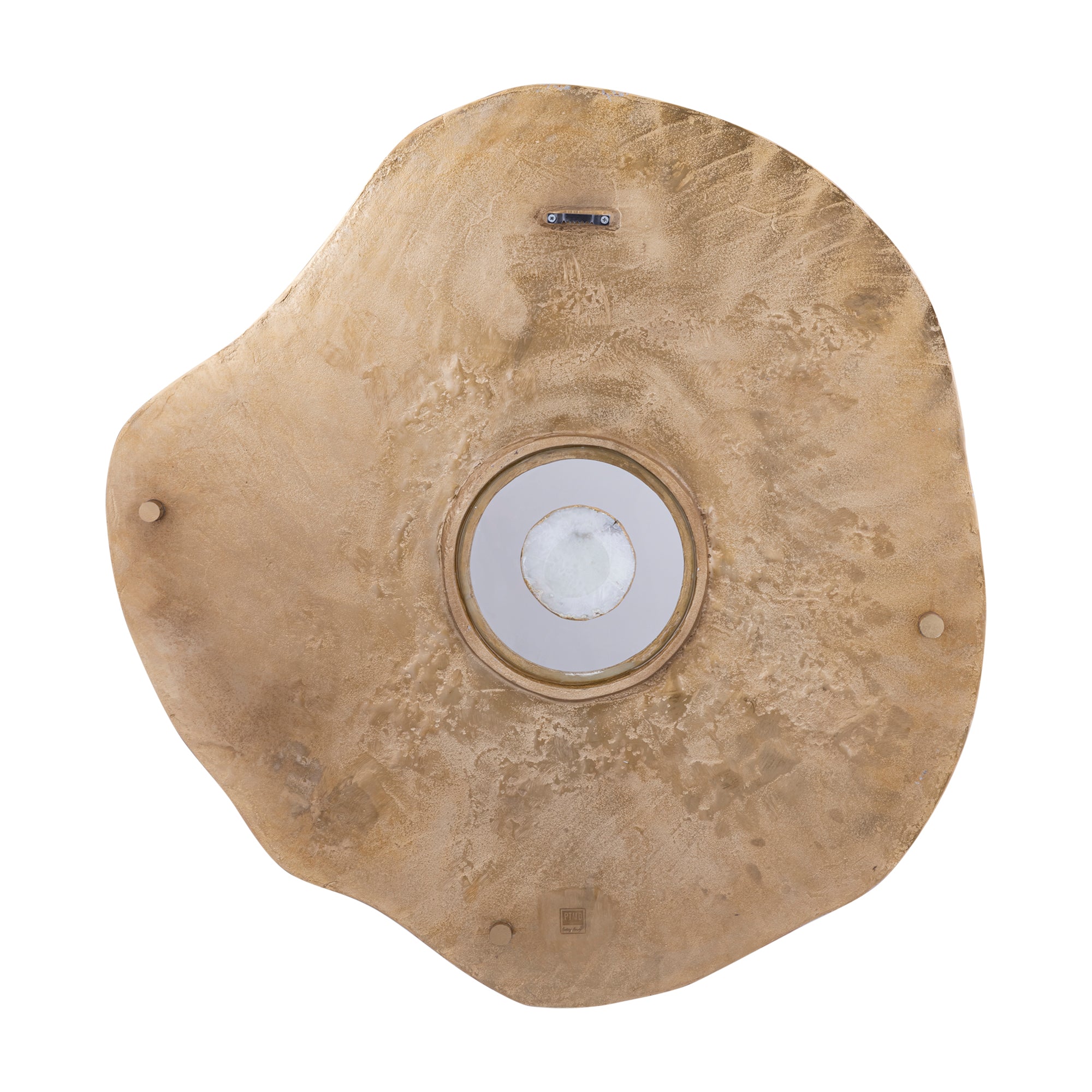 Rella Beige casted alu wall panel center stone L