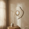 Rella Beige casted alu wall panel center stone L