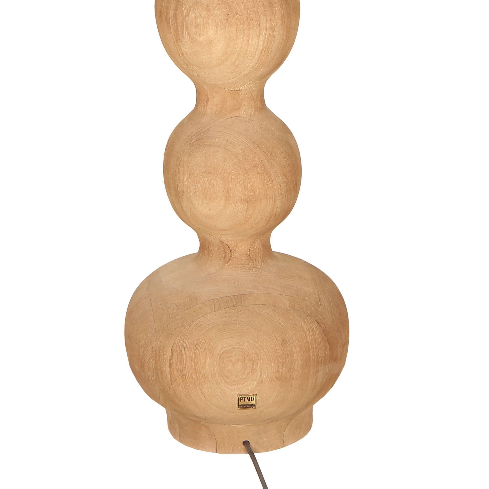 Altus Lampadaires en bois de manguier - Marron clair