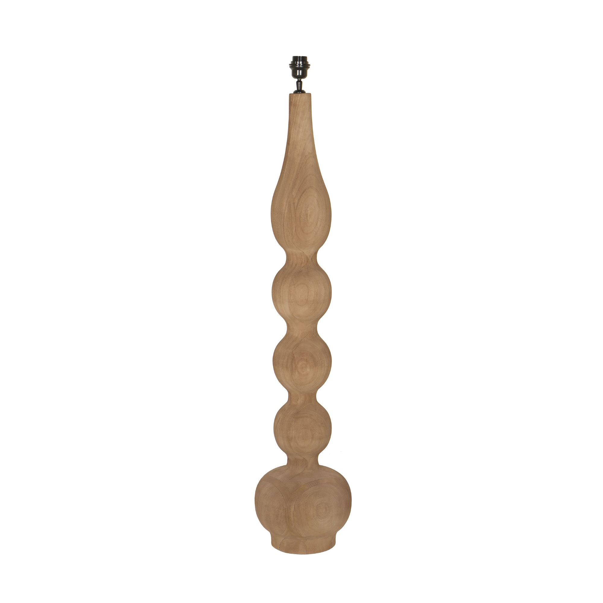 Altus Lampadaires en bois de manguier - Marron clair
