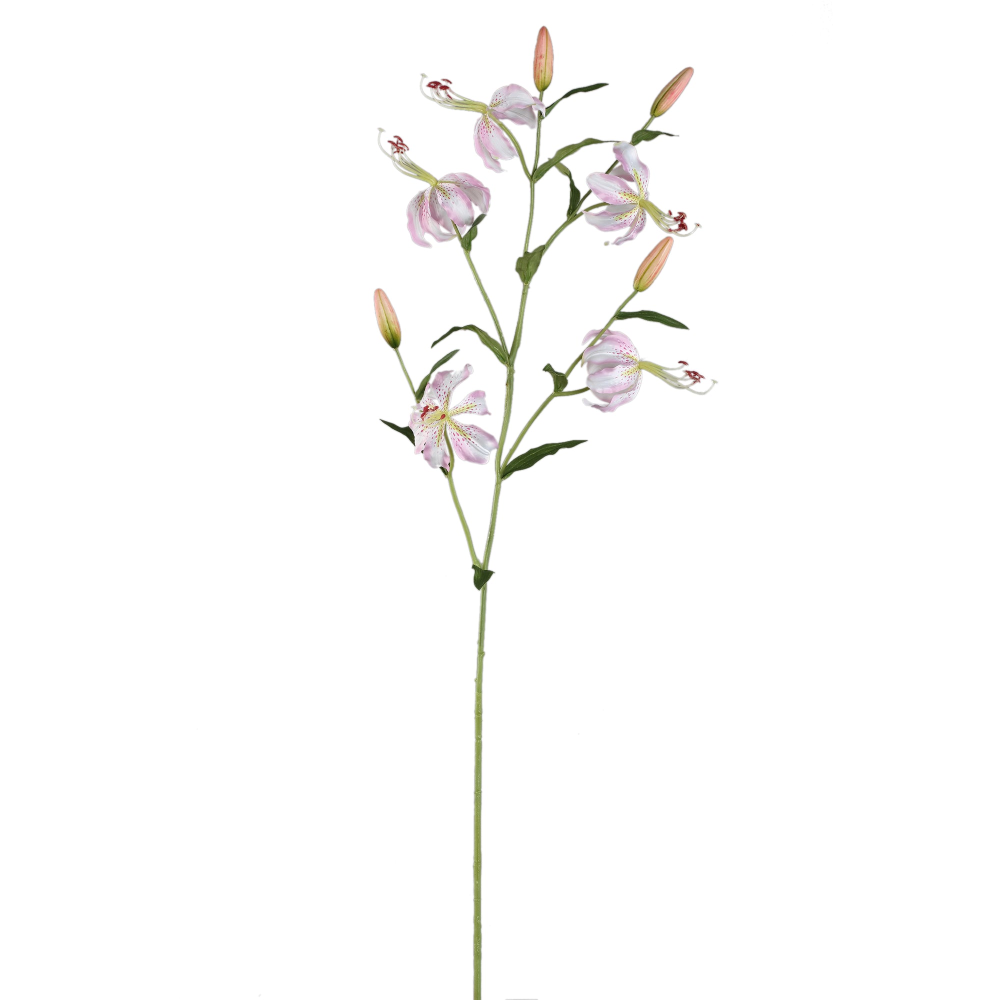 Lily Flower Light Pink tiger lily spray Rose clair — Fleur artificielle — Fleur artificielle design premium | Häus