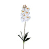 Fleur artificielle Orchidée — Blanc