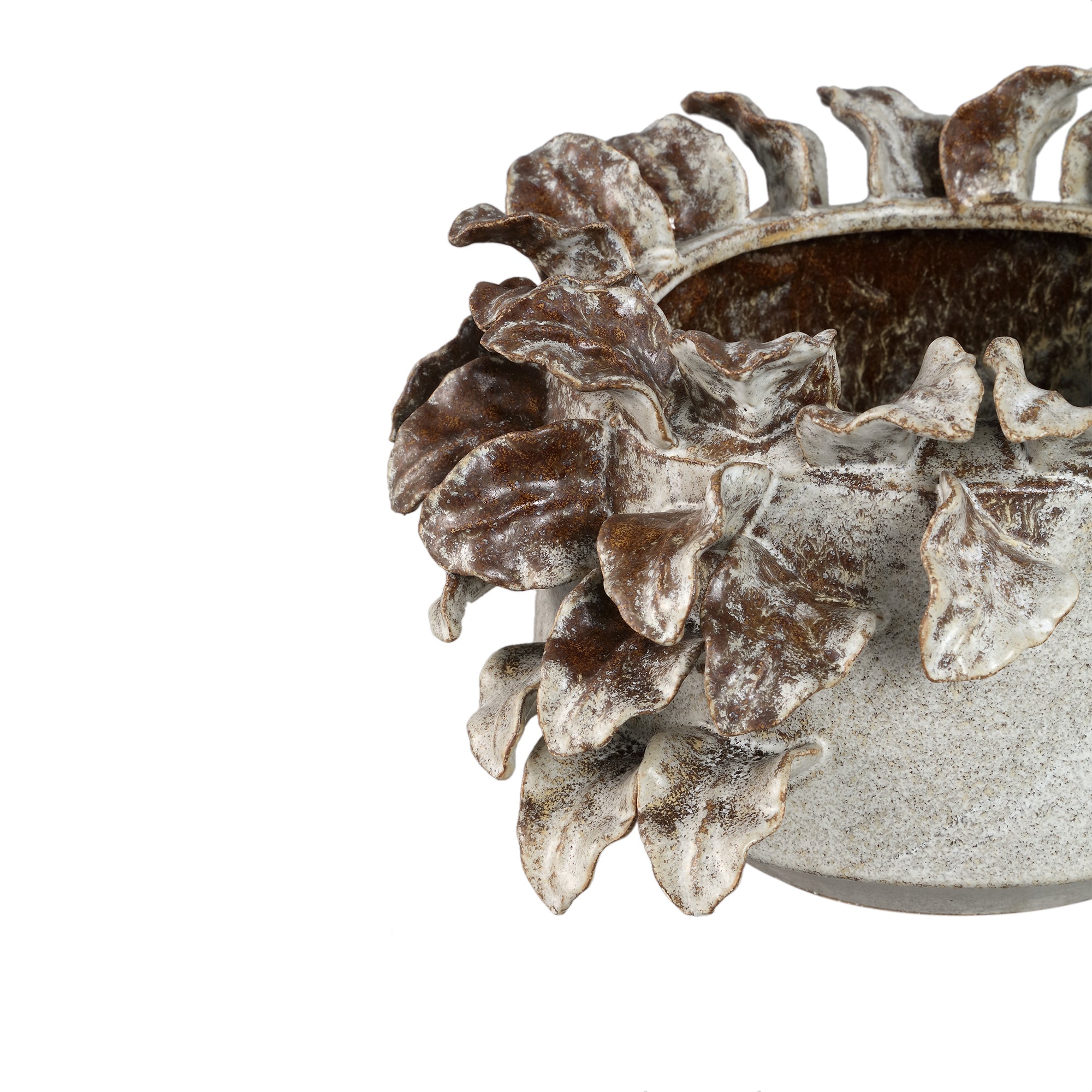 Varda Pot en céramique - Beige